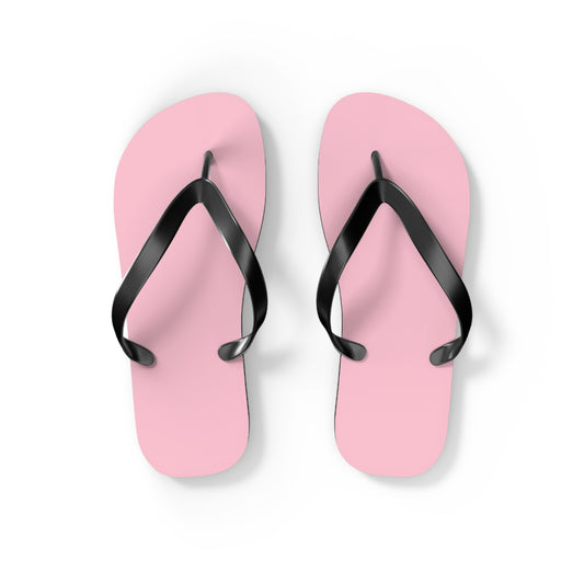 Light Pink Summer Sandals, Beach Shoes, Vacation Flip Flops, Pool Slides