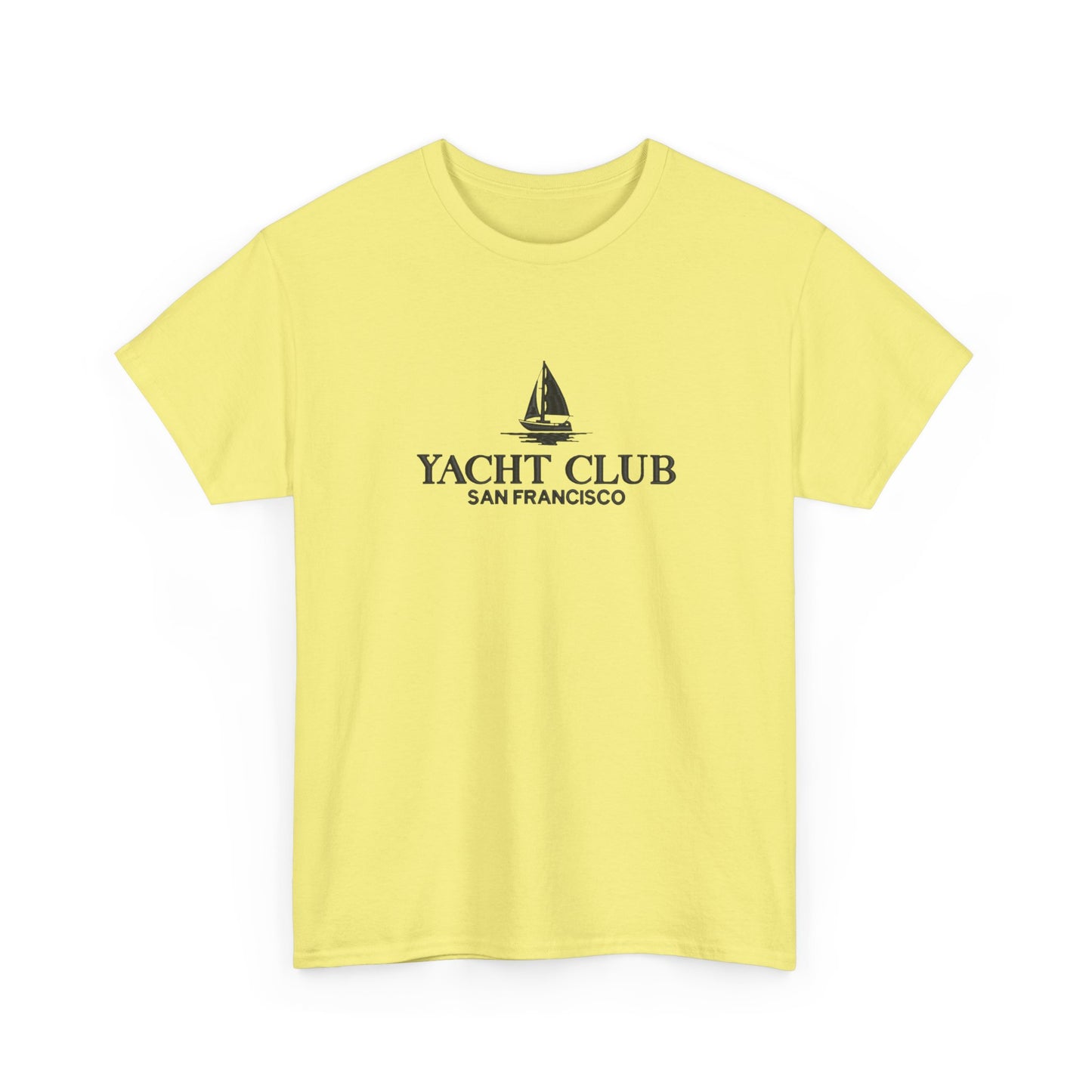 Yacht Club San Francisco Graphic T Shirt NEW Unisex Heavy Cotton Tee