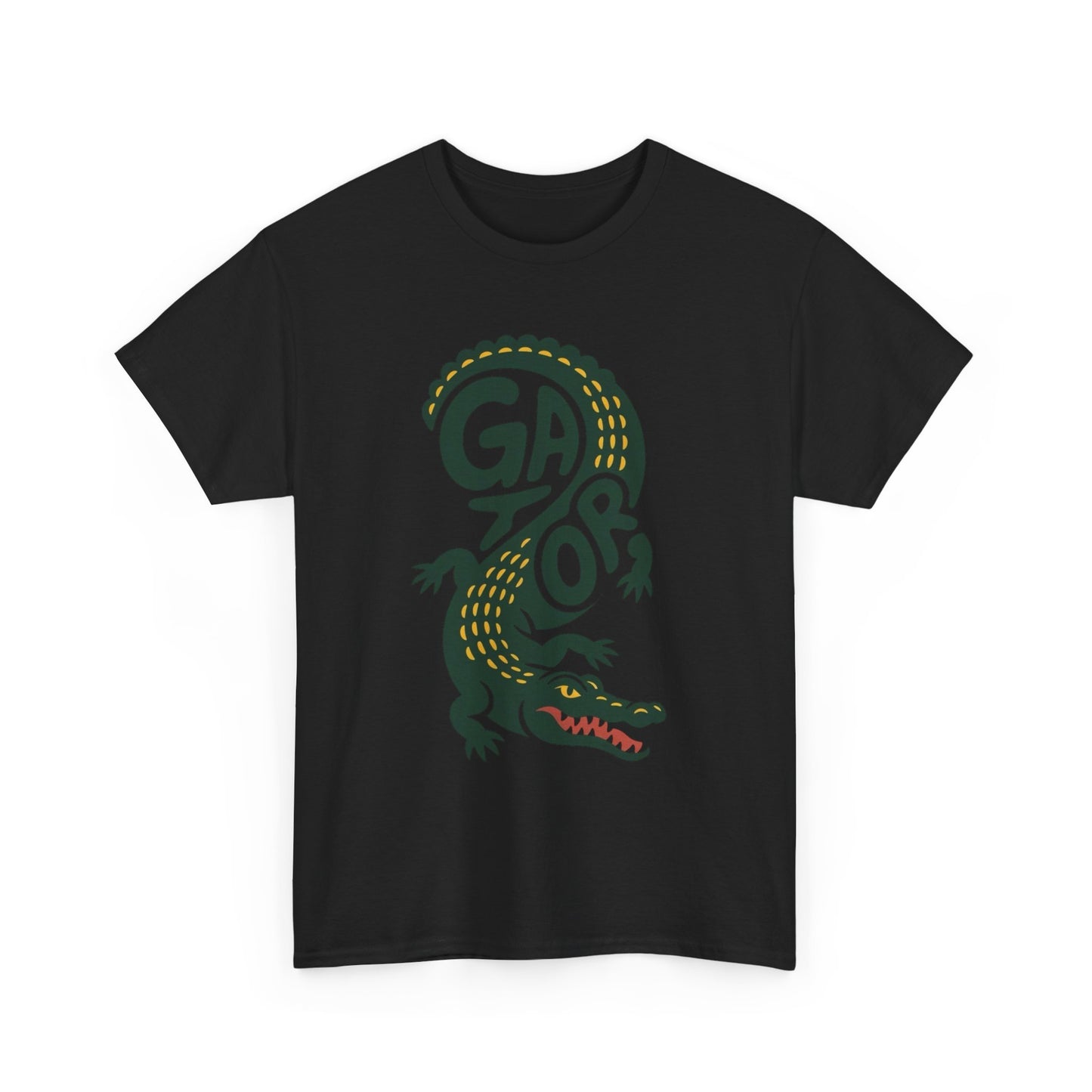 Alligator Graphic T Shirt Unisex Heavy Cotton Tee