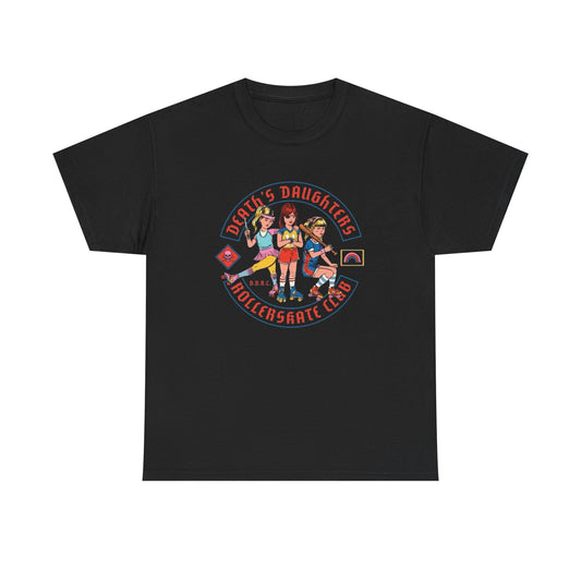Deaths Daughters Rollerskating Club Graphic T Shirt Adult NEW