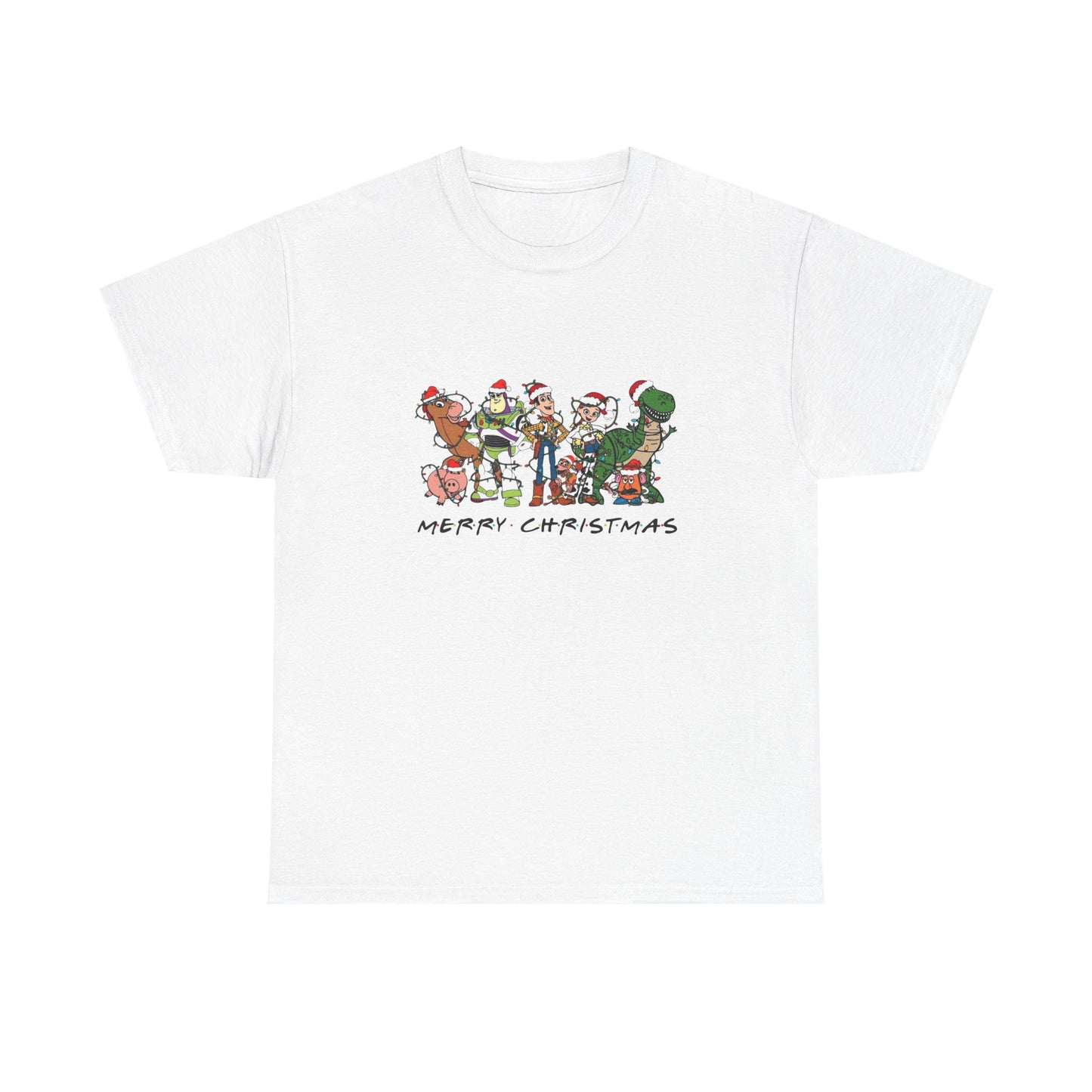 Merry Christmas Toys Retro Graphic T Shirt ADULT NEW