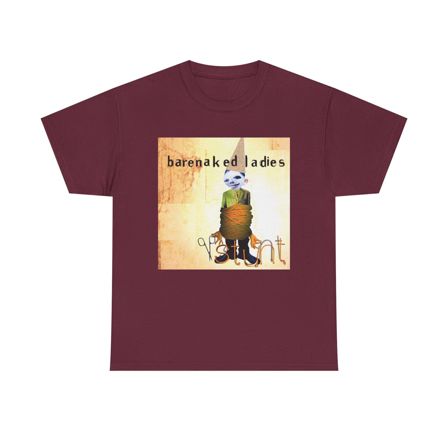 Bare naked Ladies Tshirt Album Cover Vintage Merch art Unisex Heavy Cotton Tee