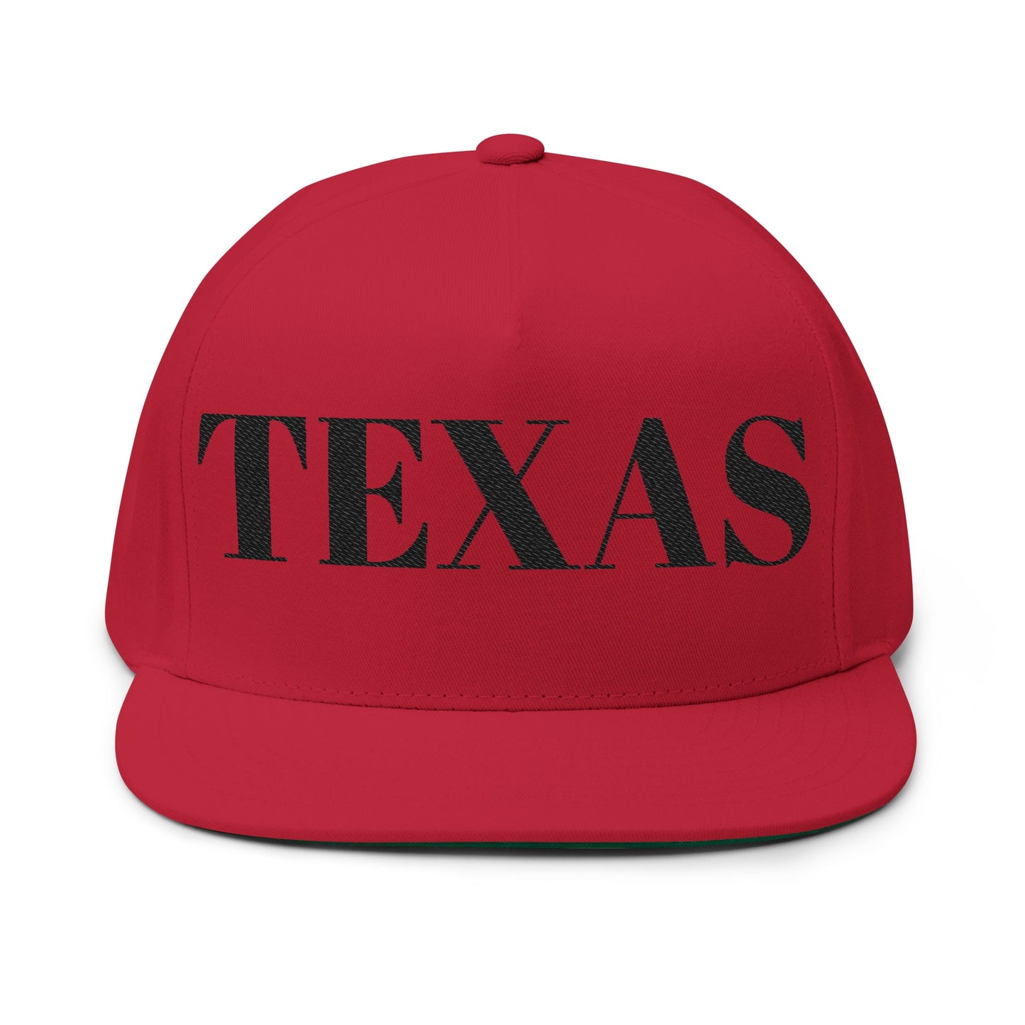 Flat Bill Cap (Embroidery)