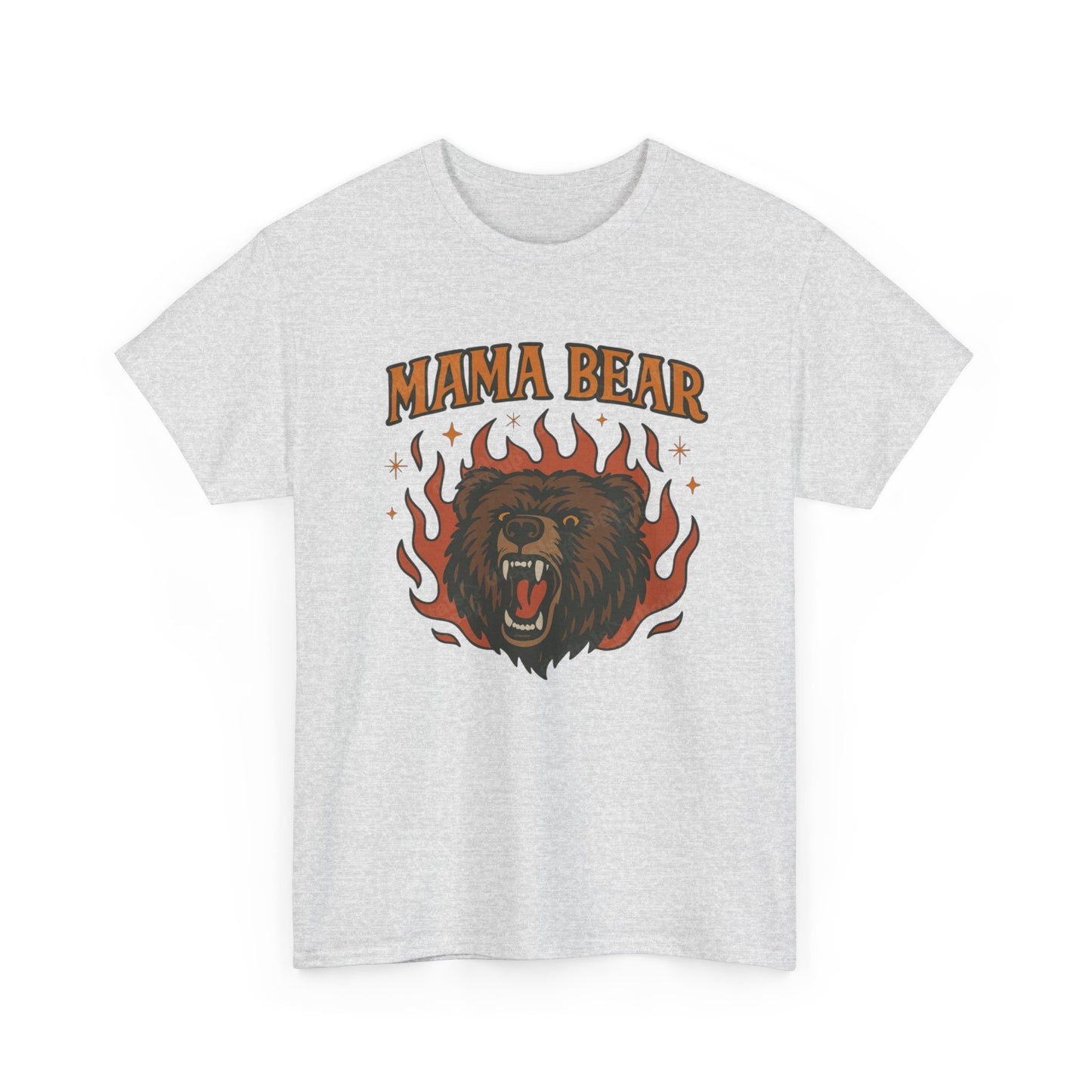 Mama Bear Graphic T Shirt NEW Unisex Heavy Cotton Tee