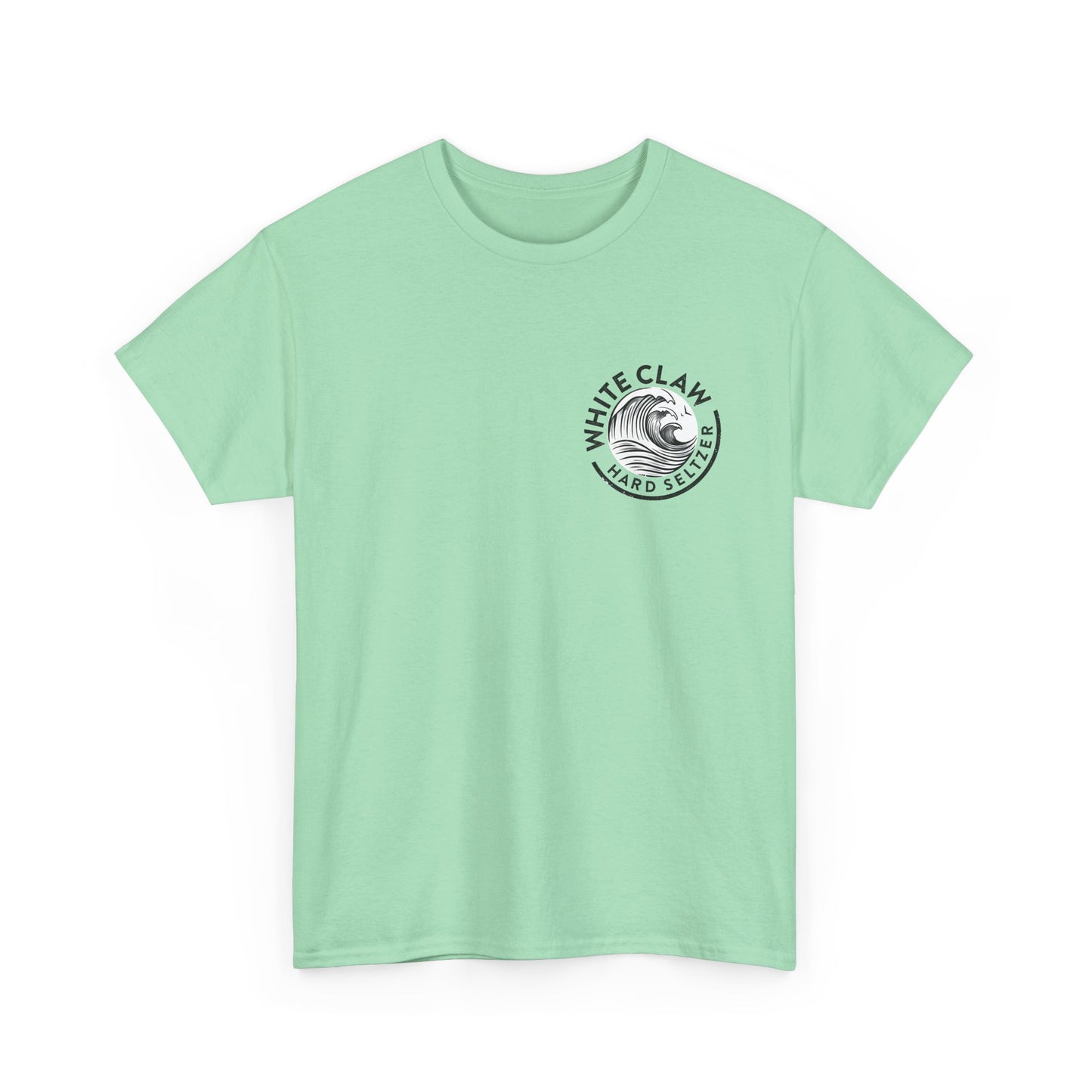 White Claw Retro Graphic T Shirt Adult NEW Unisex Heavy Cotton Tee
