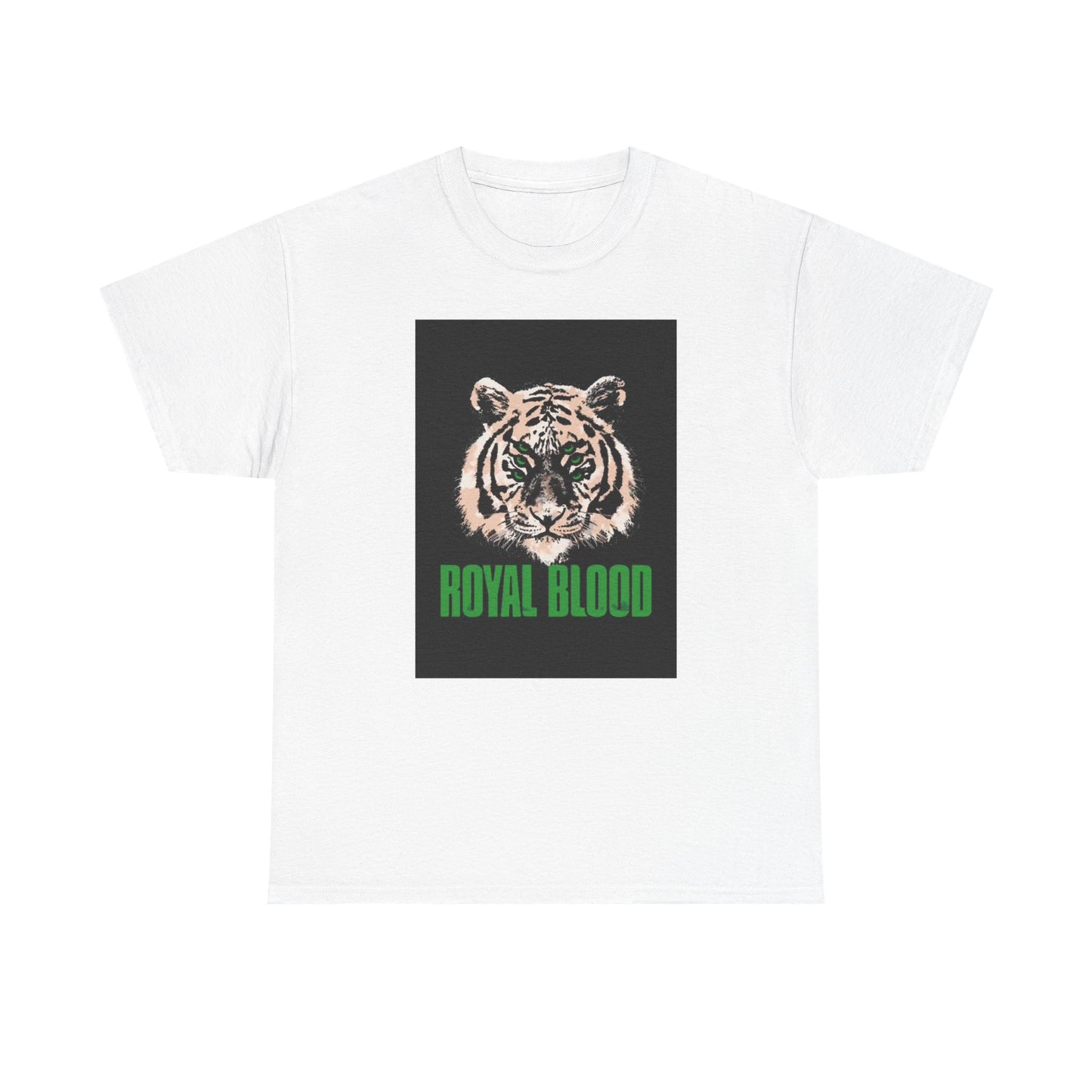 Royal Blood Tshirt Rock band Graphic Tiger Unisex Heavy Cotton Tee Vintage art