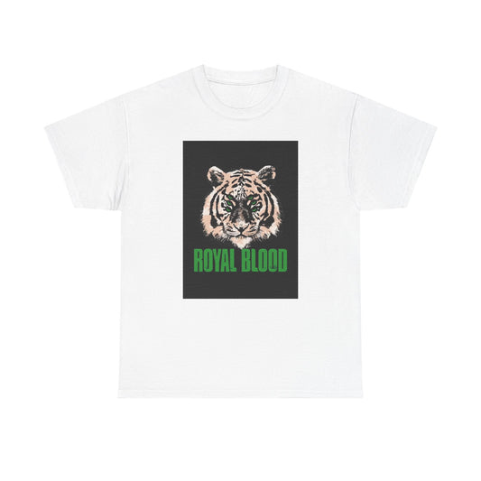 Royal Blood Tshirt Rock band Graphic Tiger Unisex Heavy Cotton Tee Vintage art