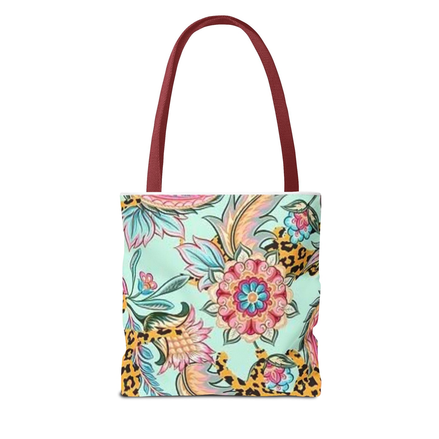 Cheetah Floral Graphic BRAND NEW MODERN Tote Bag (AOP)