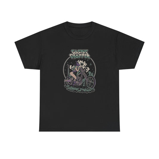 Cosmic Chopper Vintage Graphic T Shirt Unisex Heavy Cotton Tee