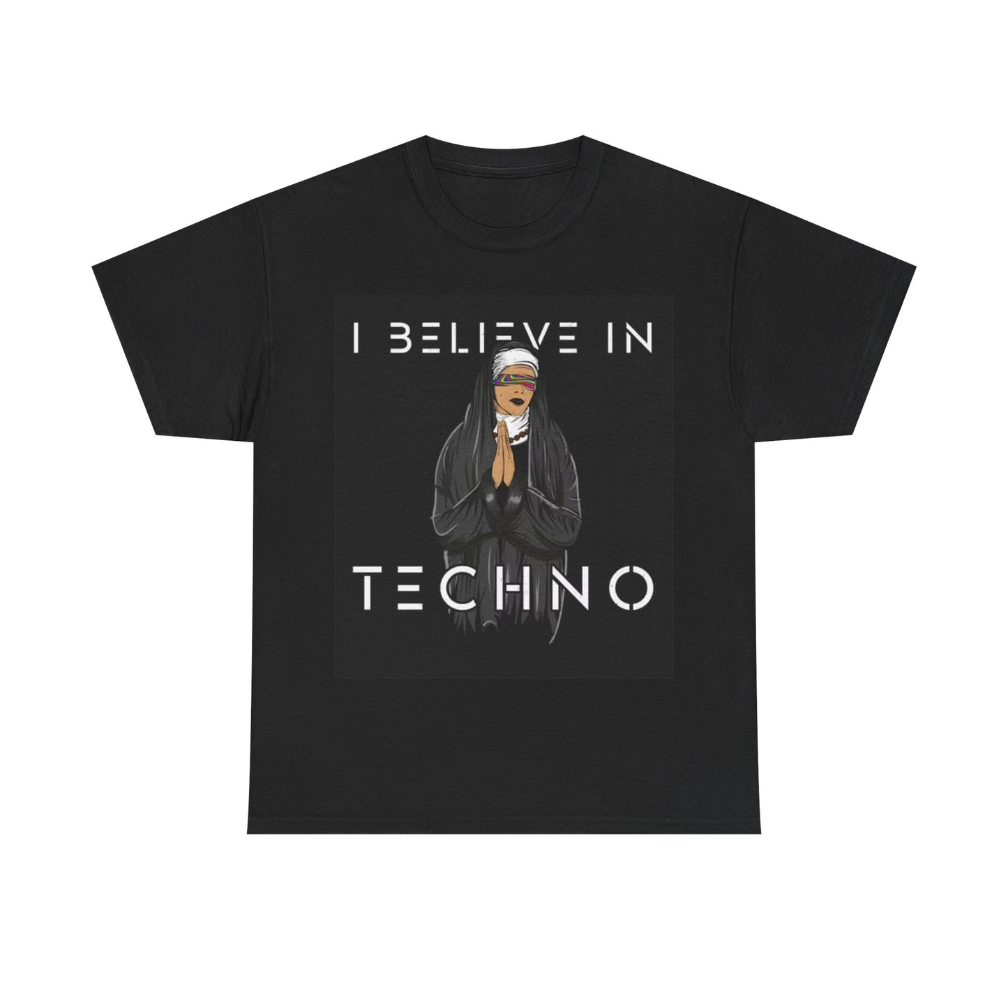 EDM House Music T-shirt Techno Rave Trippy Art Graphics Unisex Heavy Cotton 1