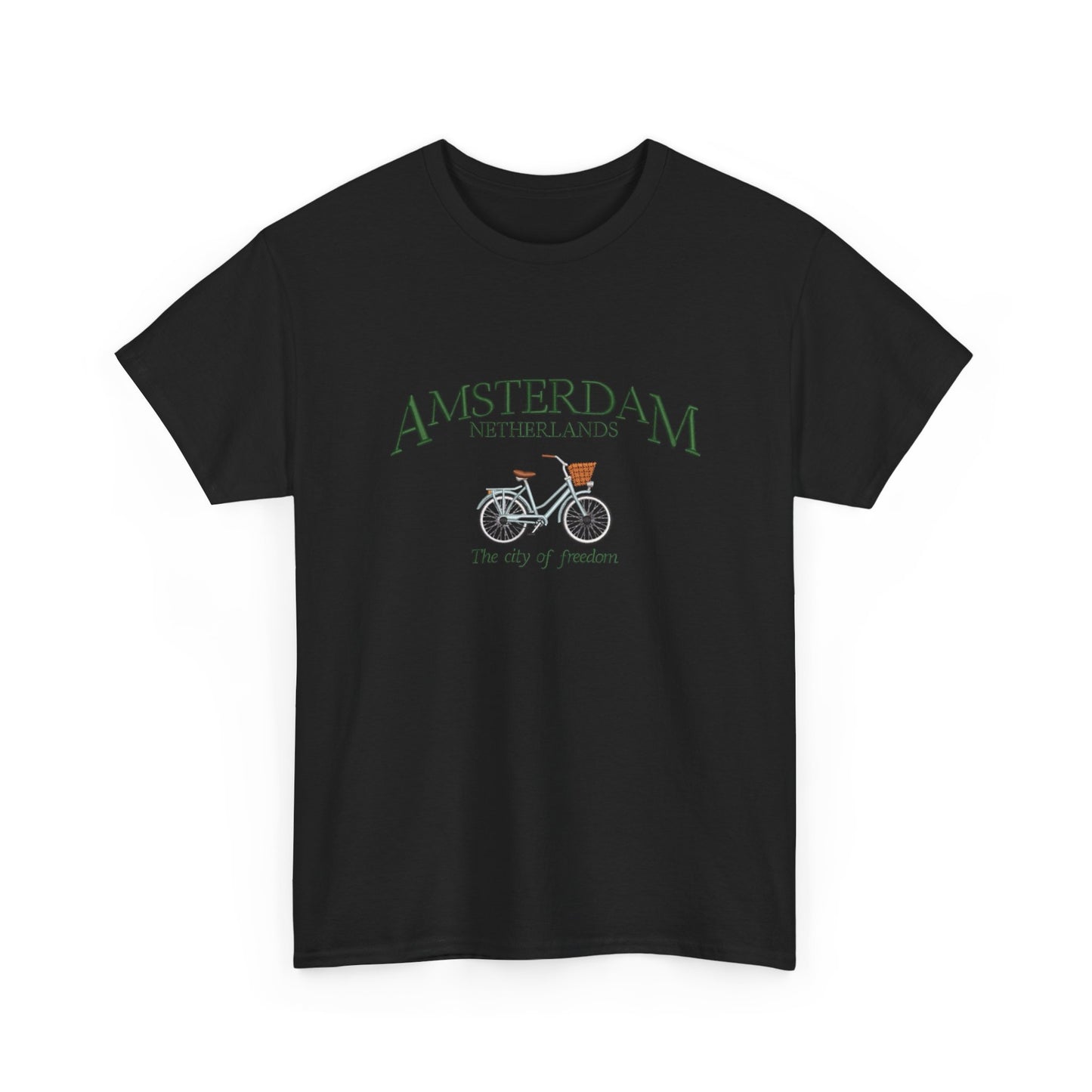 Amsterdam Netherlands Graphic T Shirt NEW Unisex Heavy Cotton Tee