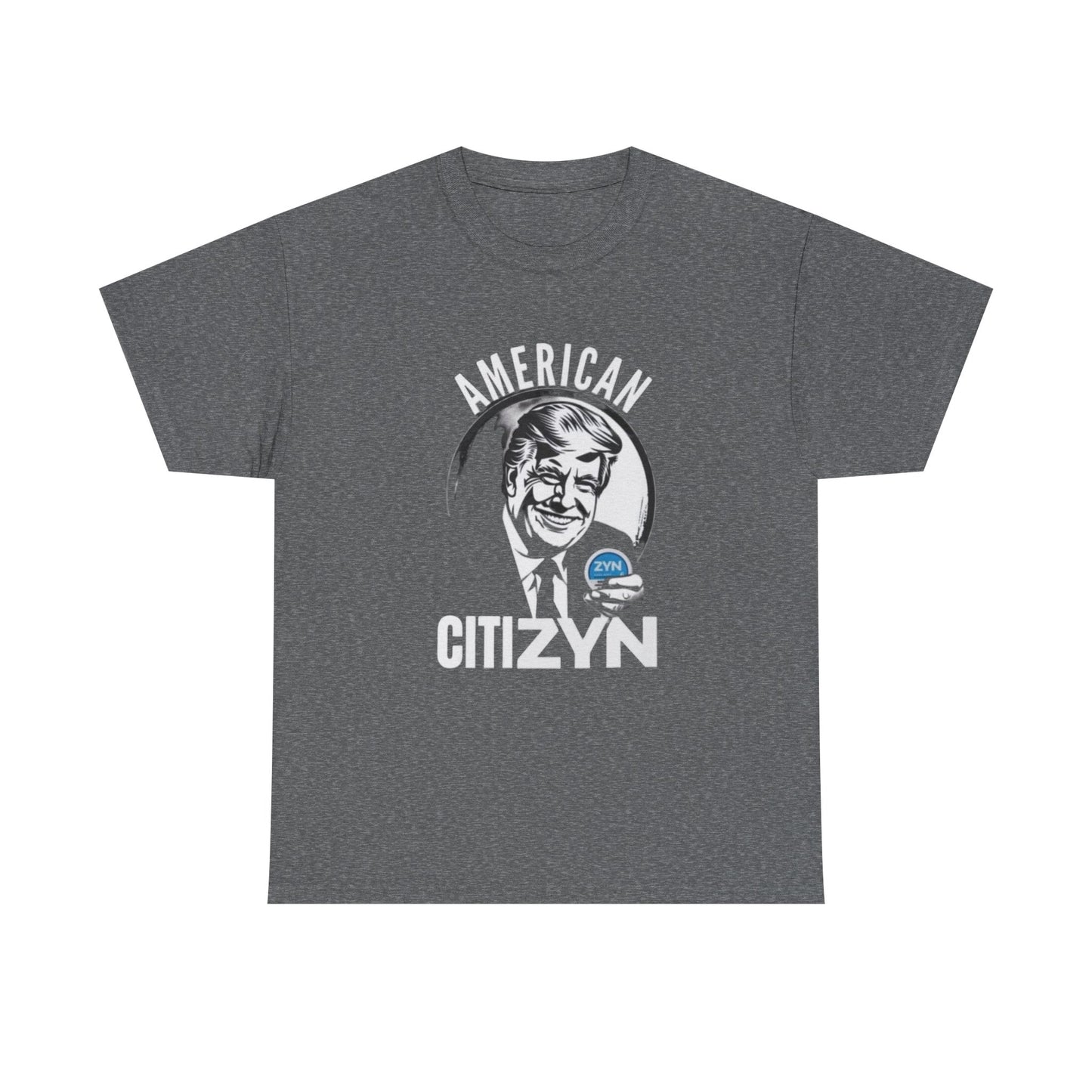 ZYN T-shirt funny Trump Shane Gillis Tucker Newport graphic Heavy Cotton Tee