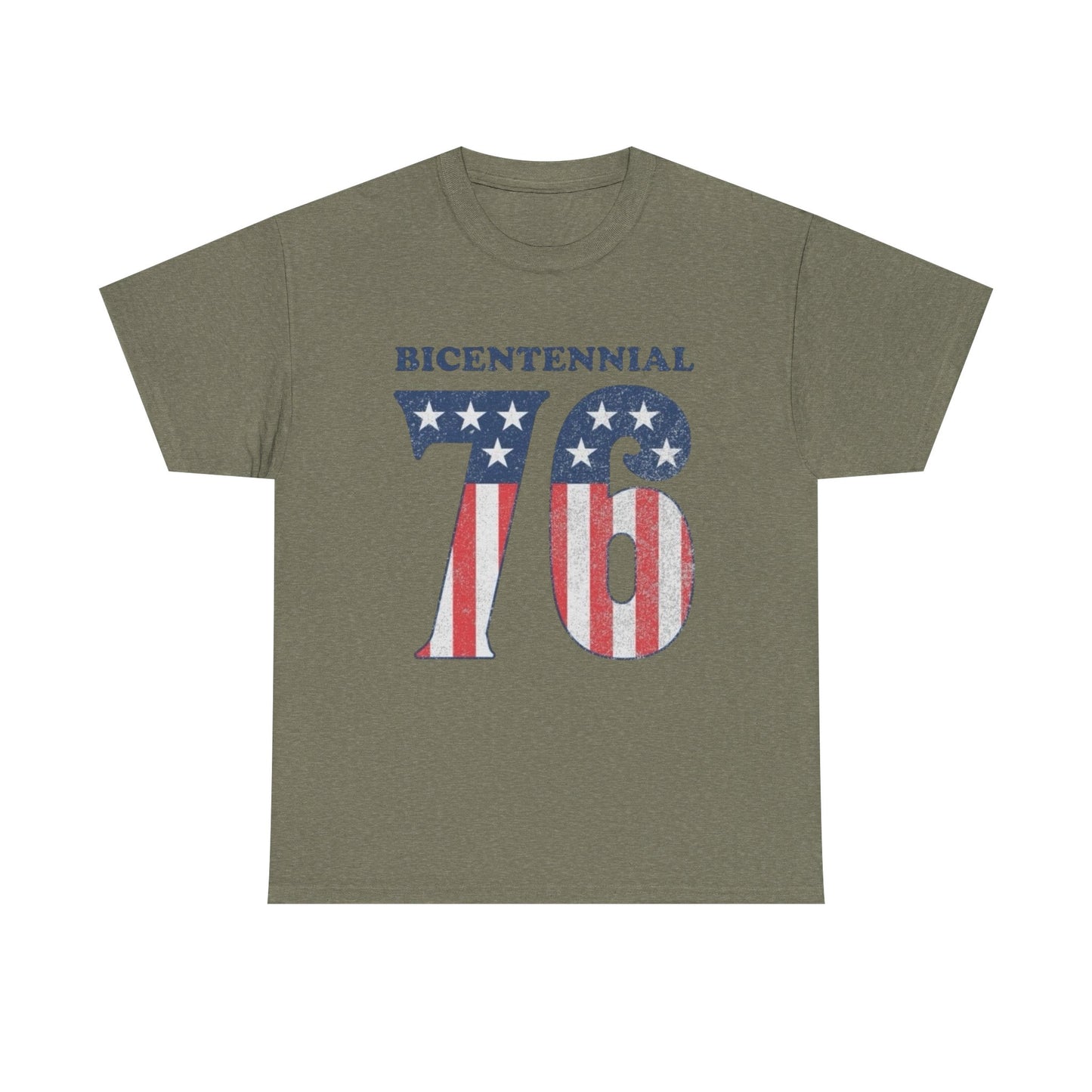 Bicentennial USA 76 Anniversary Graphic T Shirt Adult New Tee