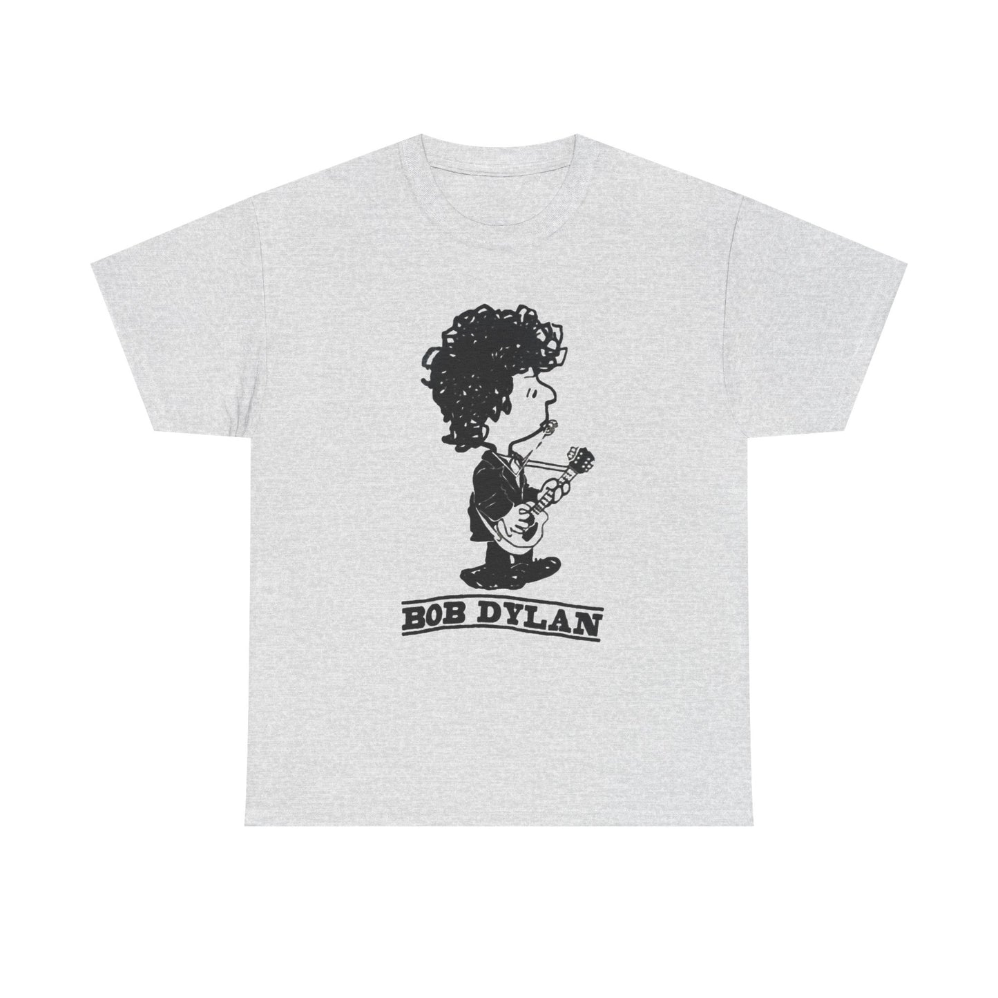 Bob Dylan Graphic T Shirt Vintage Rock Blue Grass Retro Unisex Heavy Cotton Tee