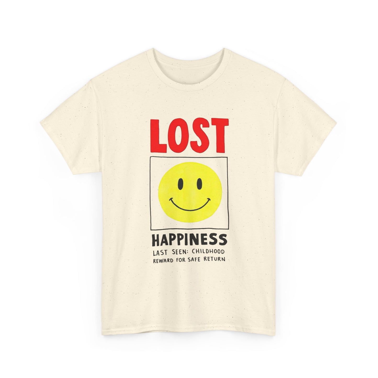 Lost Happiness Graphic T Shirt Unisex Adults NEW