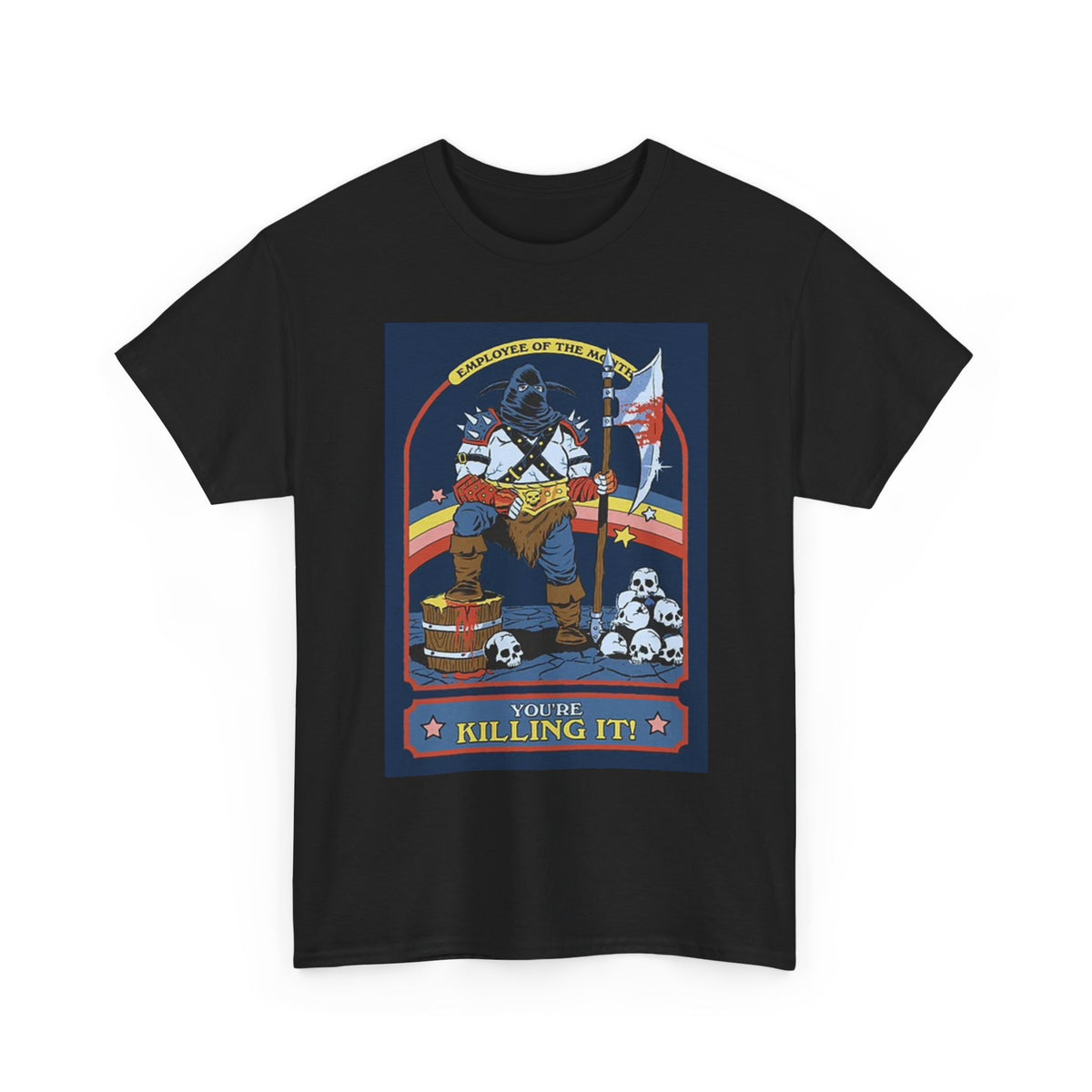 Employee Of The Month T Shirt Funny Unisex Heavy Cotton Tee