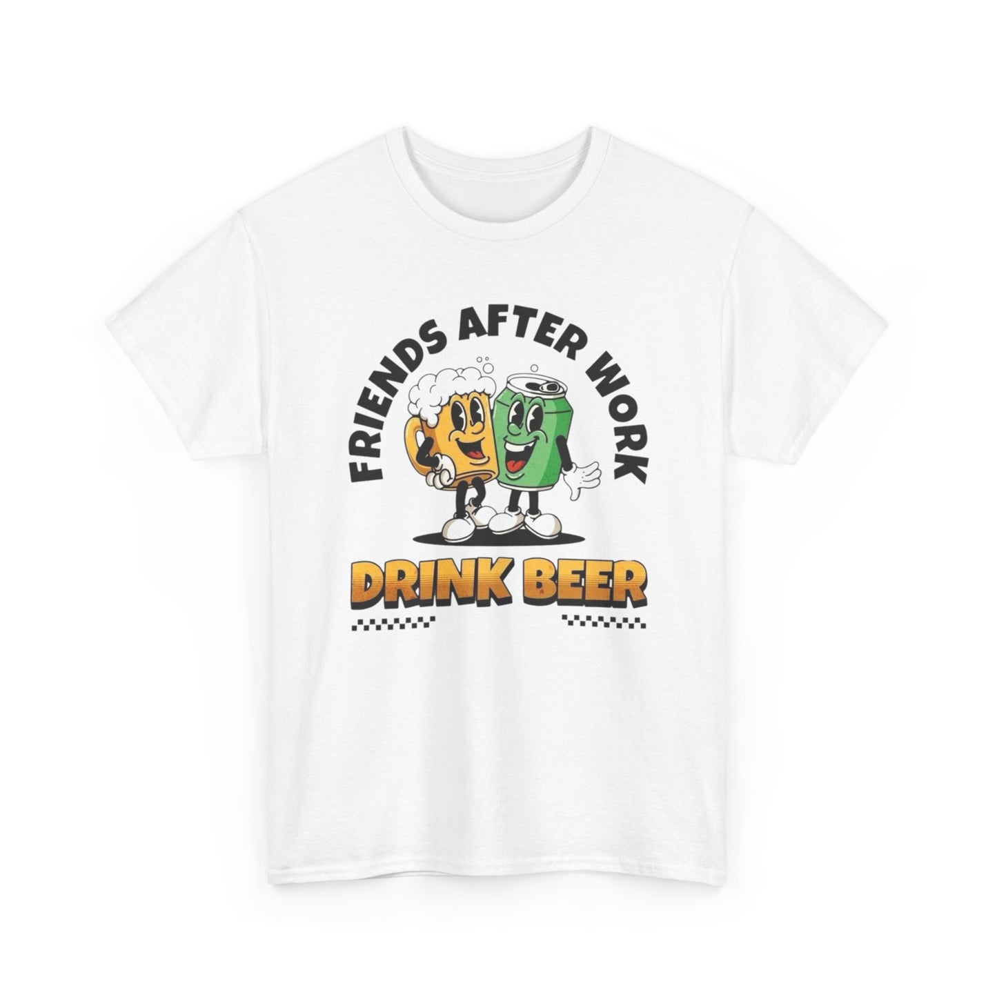 Friends After Work Drink Beer Graphic T Shirt ADULT NEW