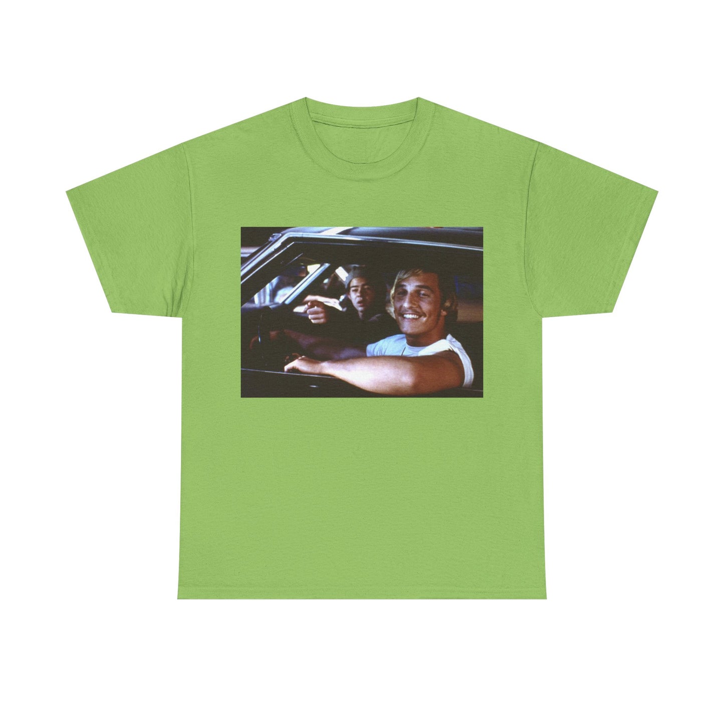 Dazed and Confused Tshirt Vintage Movie Poster Retro Texas Unisex Heavy Cottonn