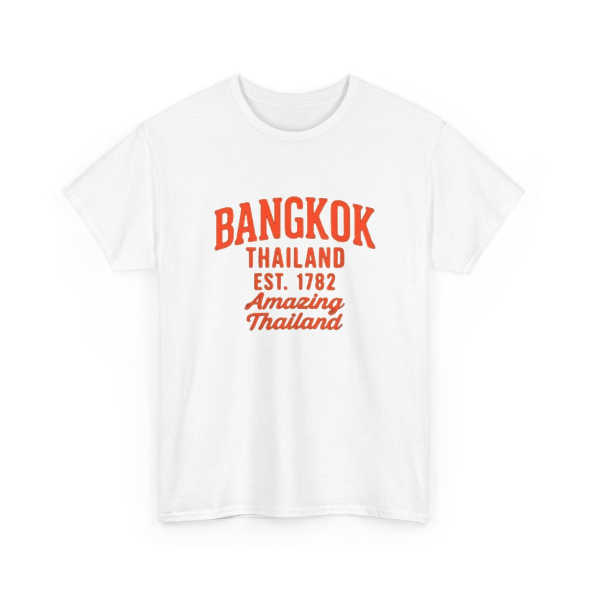 Bangkok Thailand Est. 1782 Americana Graphic T-Shirt Men's Graphic Tee