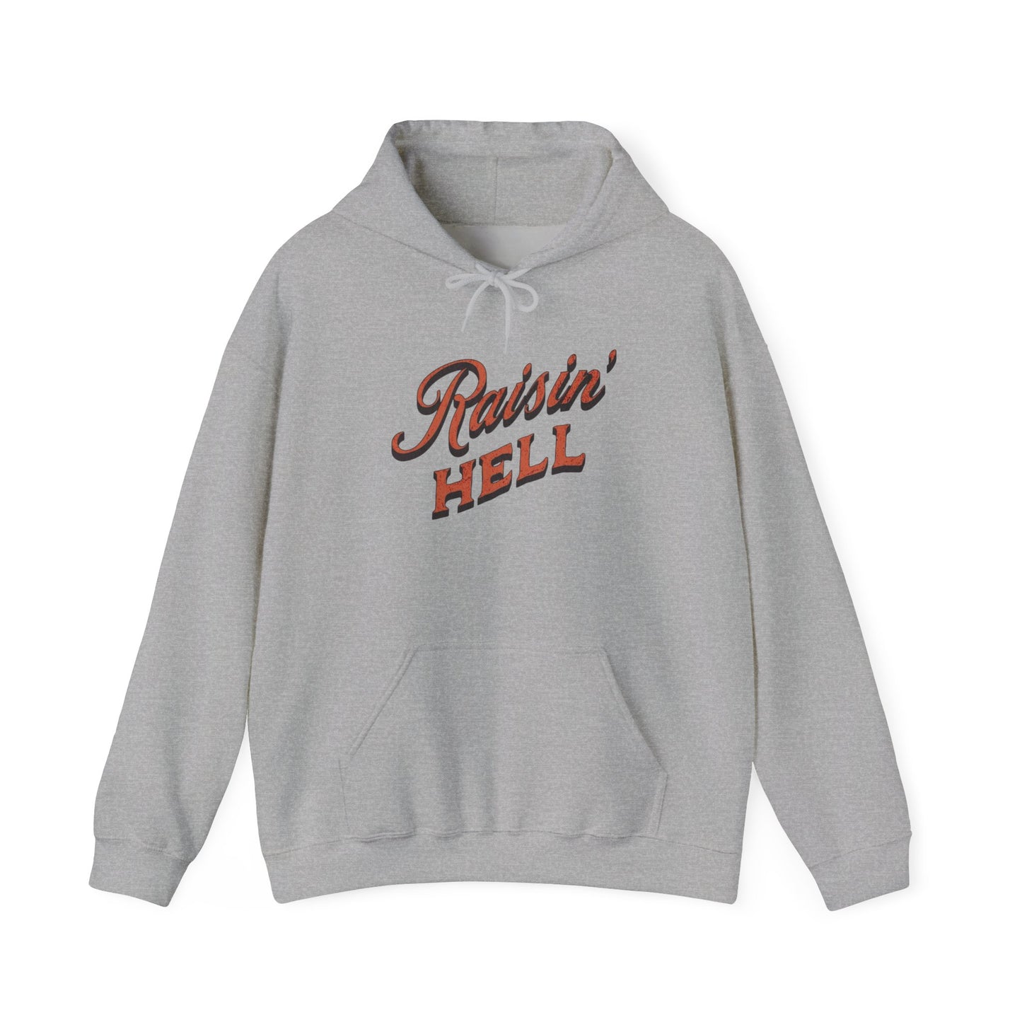 Raisin Hell Graphic Hoodie Heavy Blend™ NEW Sweatshirt