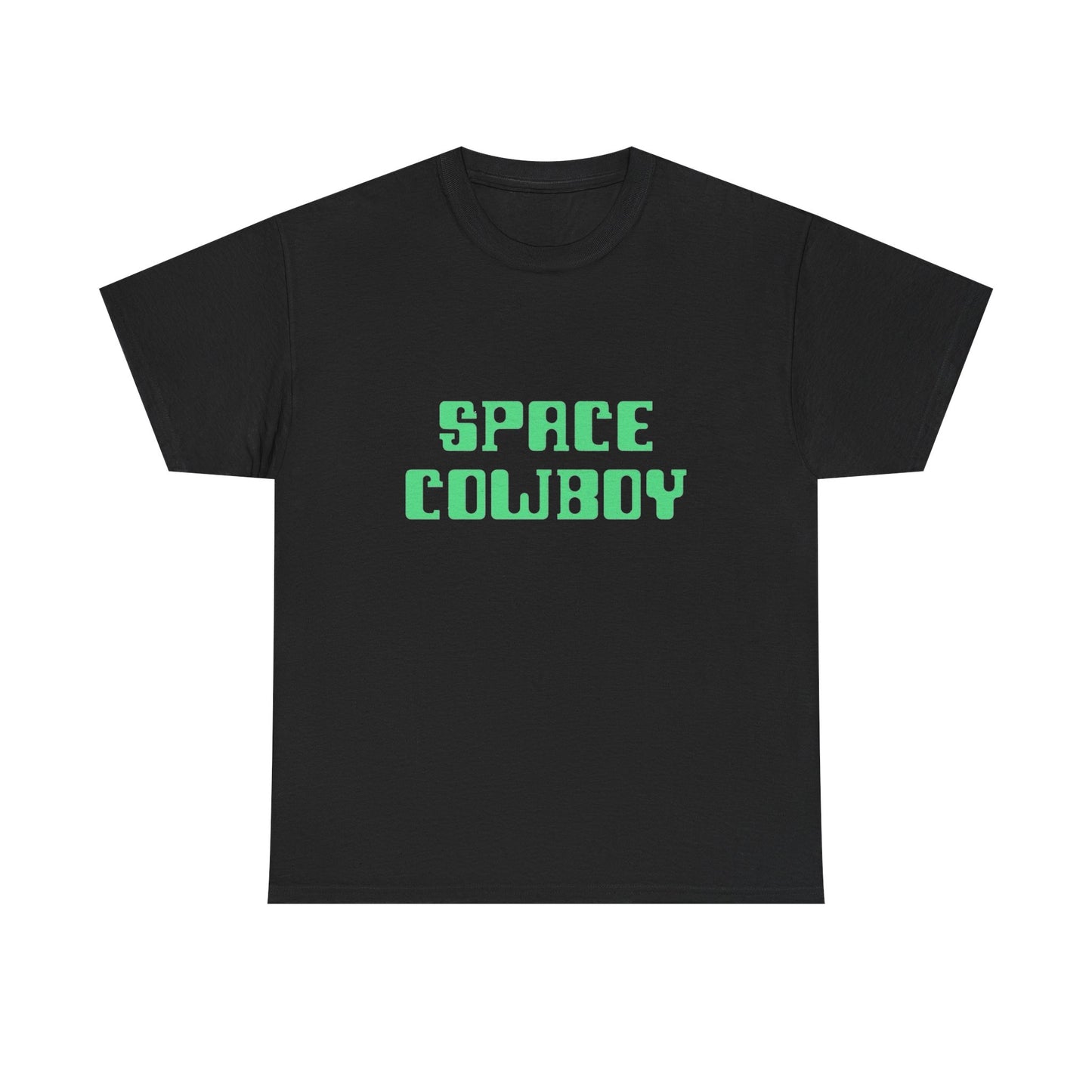 Space Cowboy Graphic T Shirt Unisex Heavy Cotton Tee