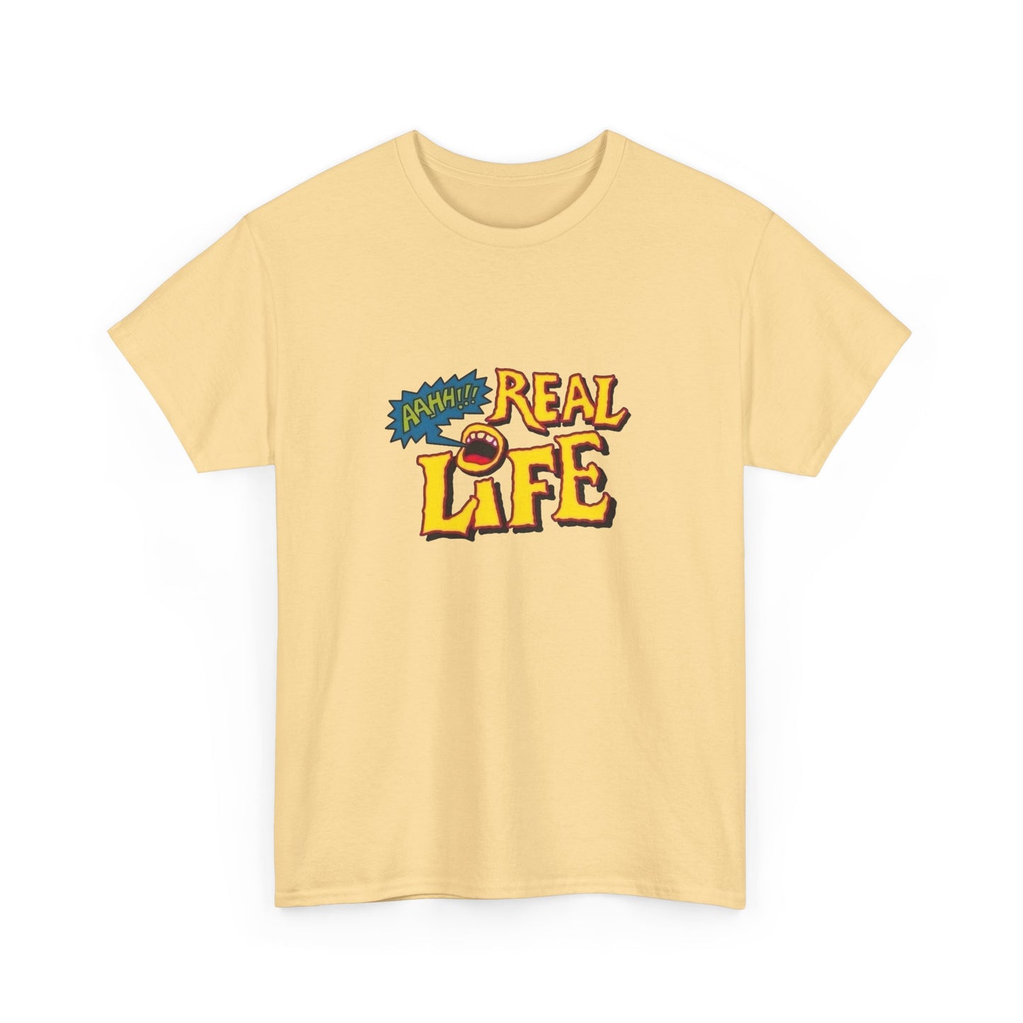 AHH Real Life Graphic T Shirt NEW Adult Regular Sizing Tee