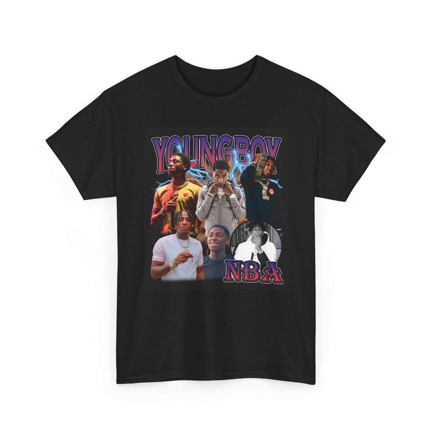 NBA Youngboy Graphic T Shirt Vintage Rap Hip Hop Unisex Heavy Cotton Tee