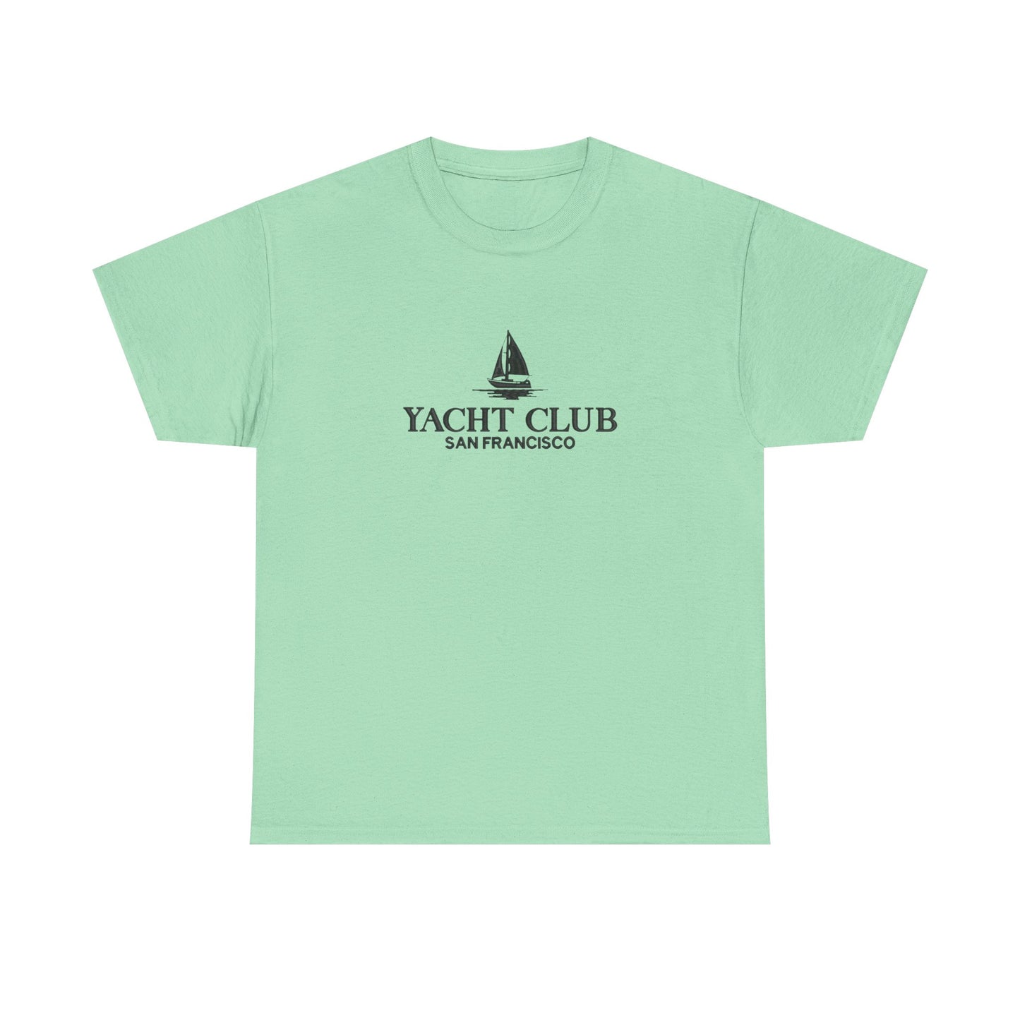 Yacht Club San Francisco Graphic T Shirt NEW Unisex Heavy Cotton Tee