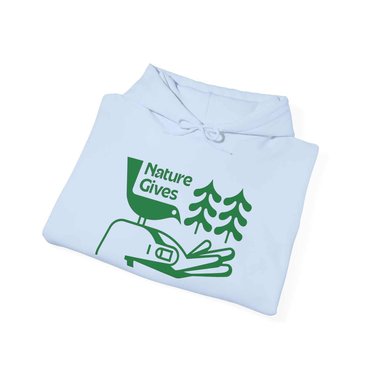 Nature Gives Graphic Hoodie Unisex Heavy Blend™ Hooded Sweatshirt