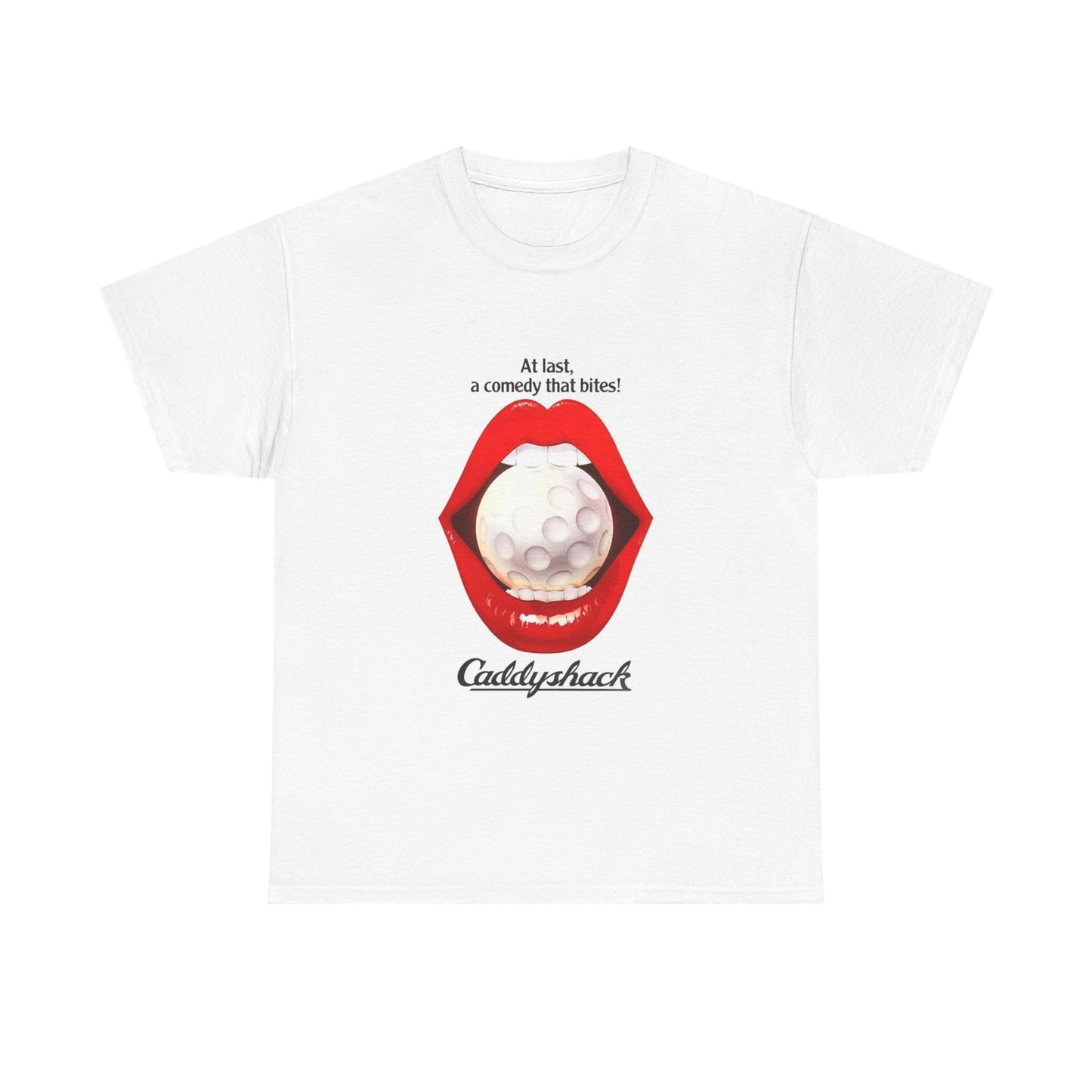 Caddyshack T Shirt Vintage Movie Poster Graphic Retro Comedy Unisex Heavy Cotton
