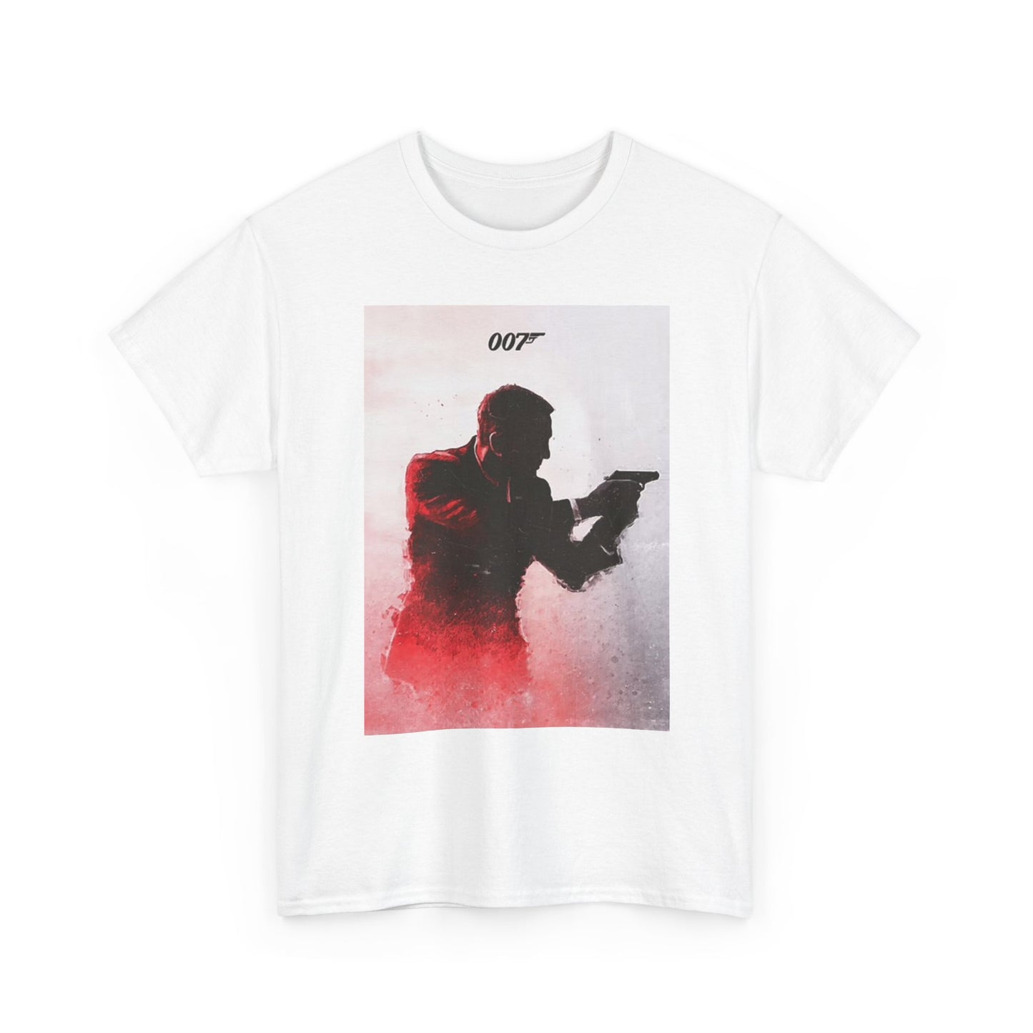James Bond Graphic T Shirt Retro 007 Vintage Unisex Heavy Cotton Tee