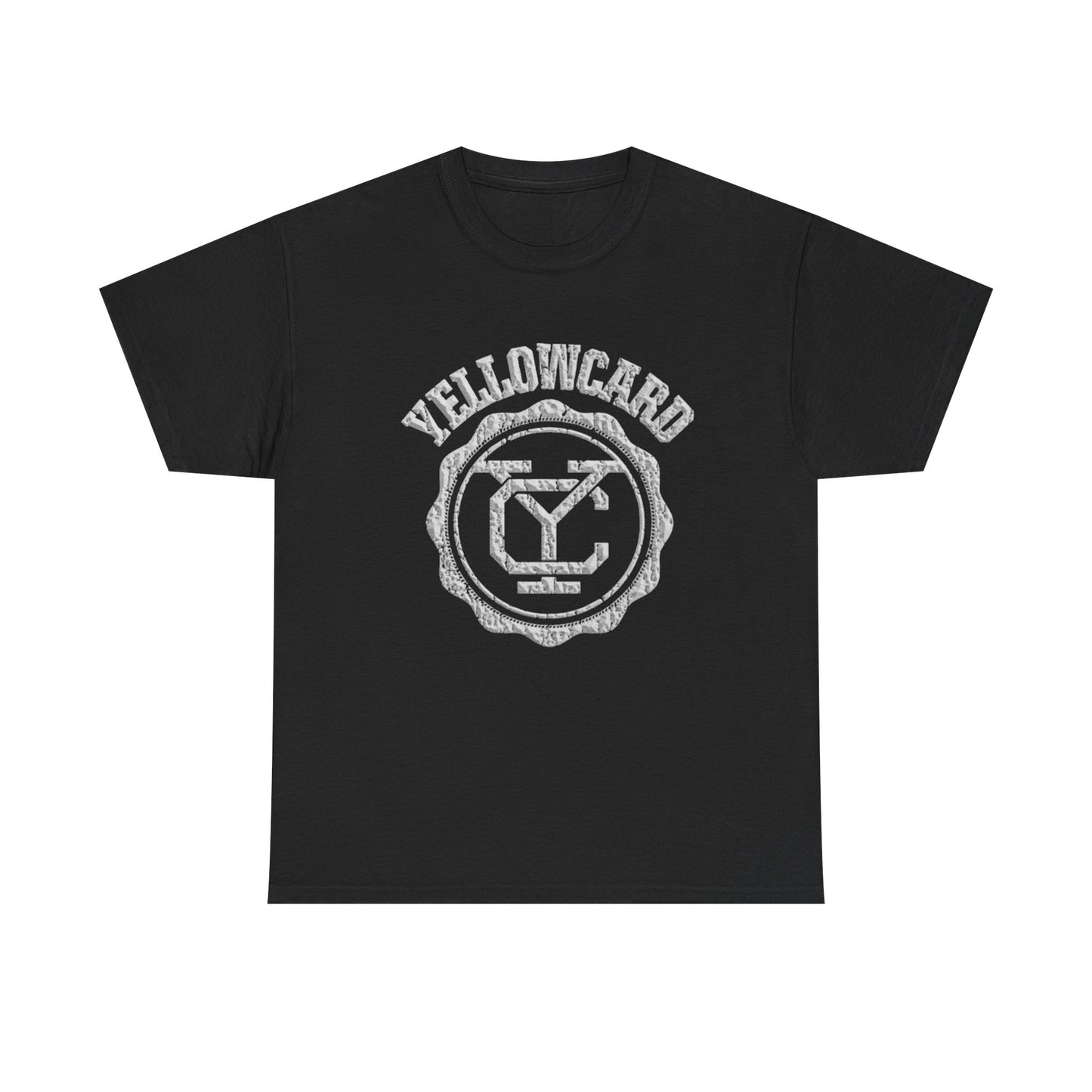 YellowCard Retro Punk Rock T Shirt Graphic Men's Heavy Cotton Tee