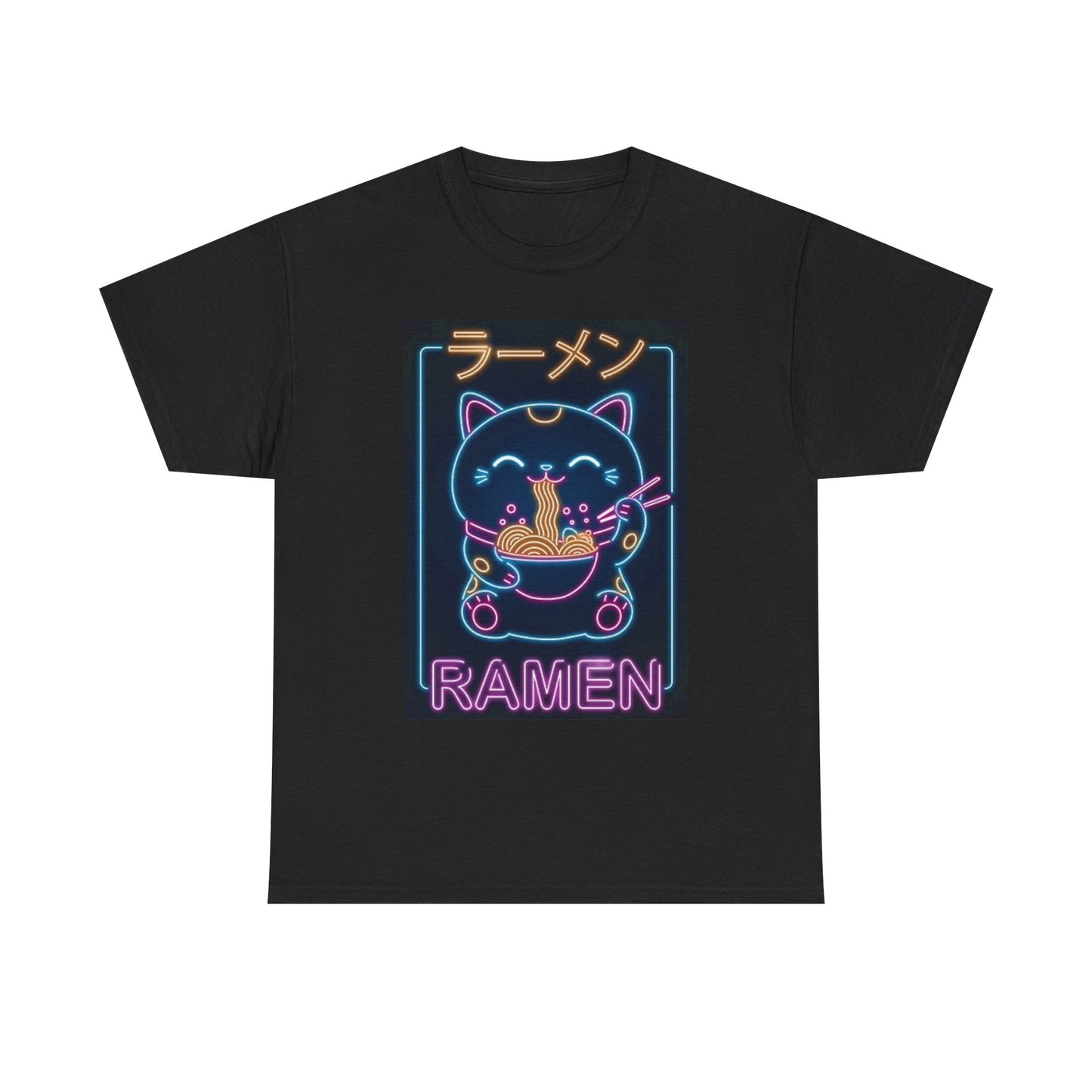 Ramen Kitten T Shirt BRAND NEW Apparel Unisex Graphic Tee USA