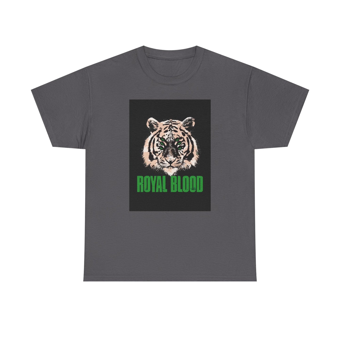 Royal Blood Tshirt Rock band Graphic Tiger Unisex Heavy Cotton Tee Vintage art