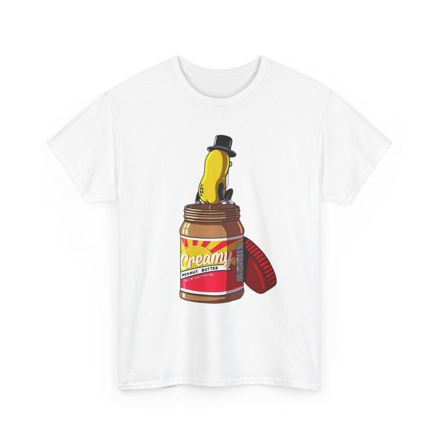 Hilarious Peanut Butter Jokes Graphic T Shirt Comedy NEW Unisex Heavy Cotton Tee
