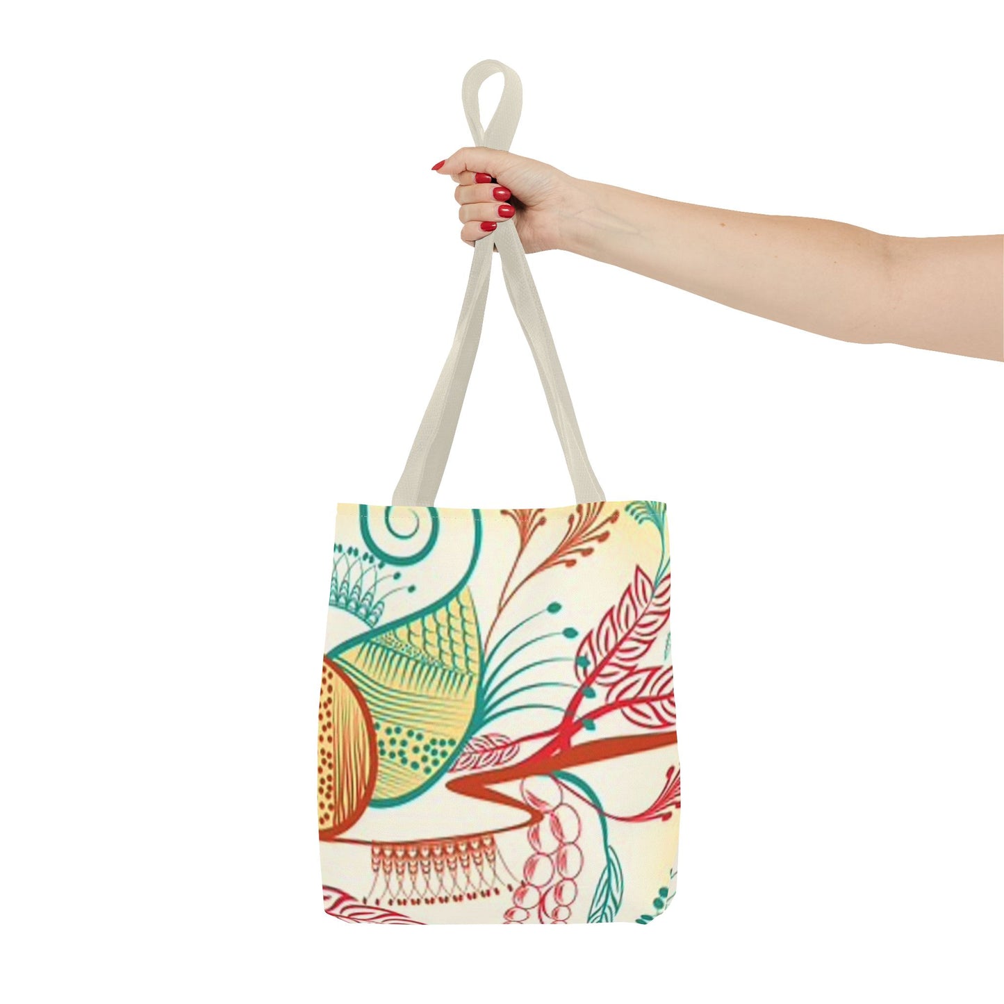 Multi Leaf Graphic Color BRAND NEW MODERN Tote Bag (AOP)