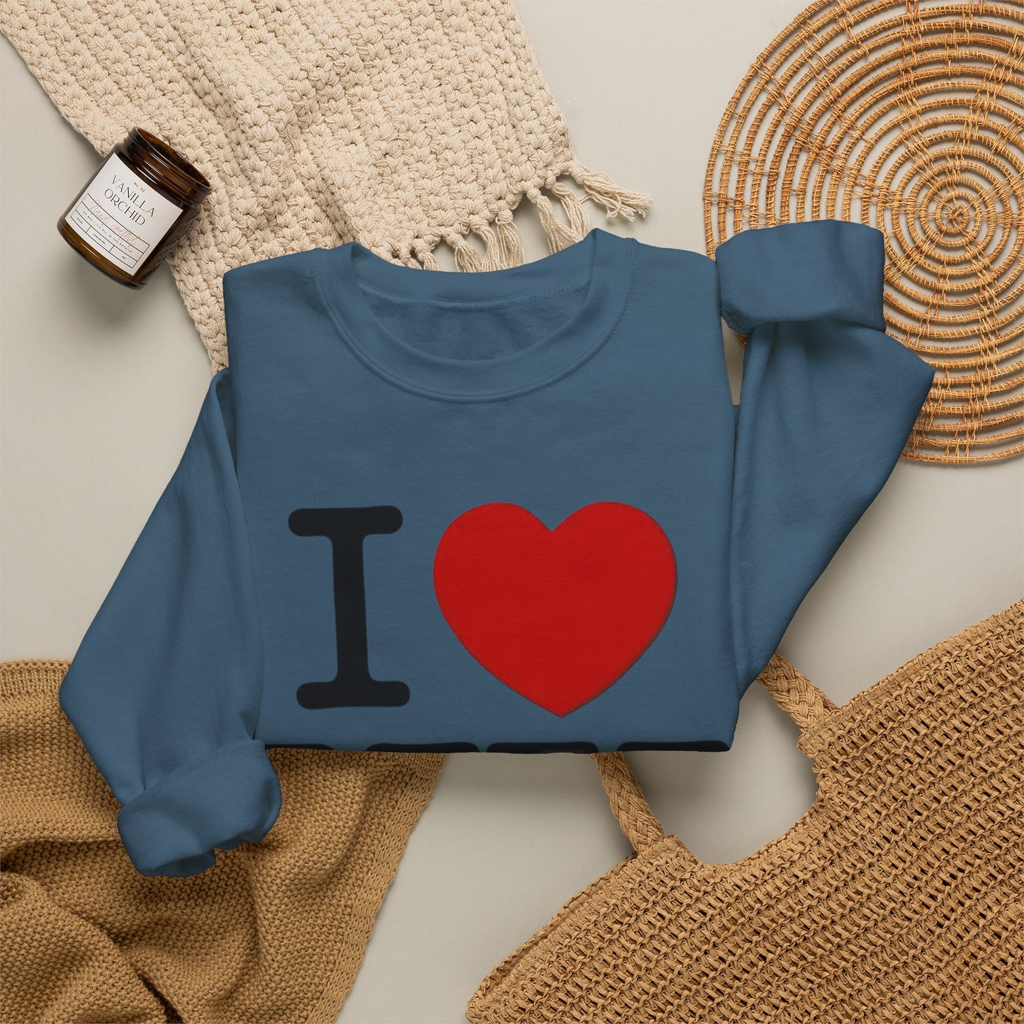 I Love New York Sweater NEW Unisex Heavy Blend™ Crewneck Sweatshirt