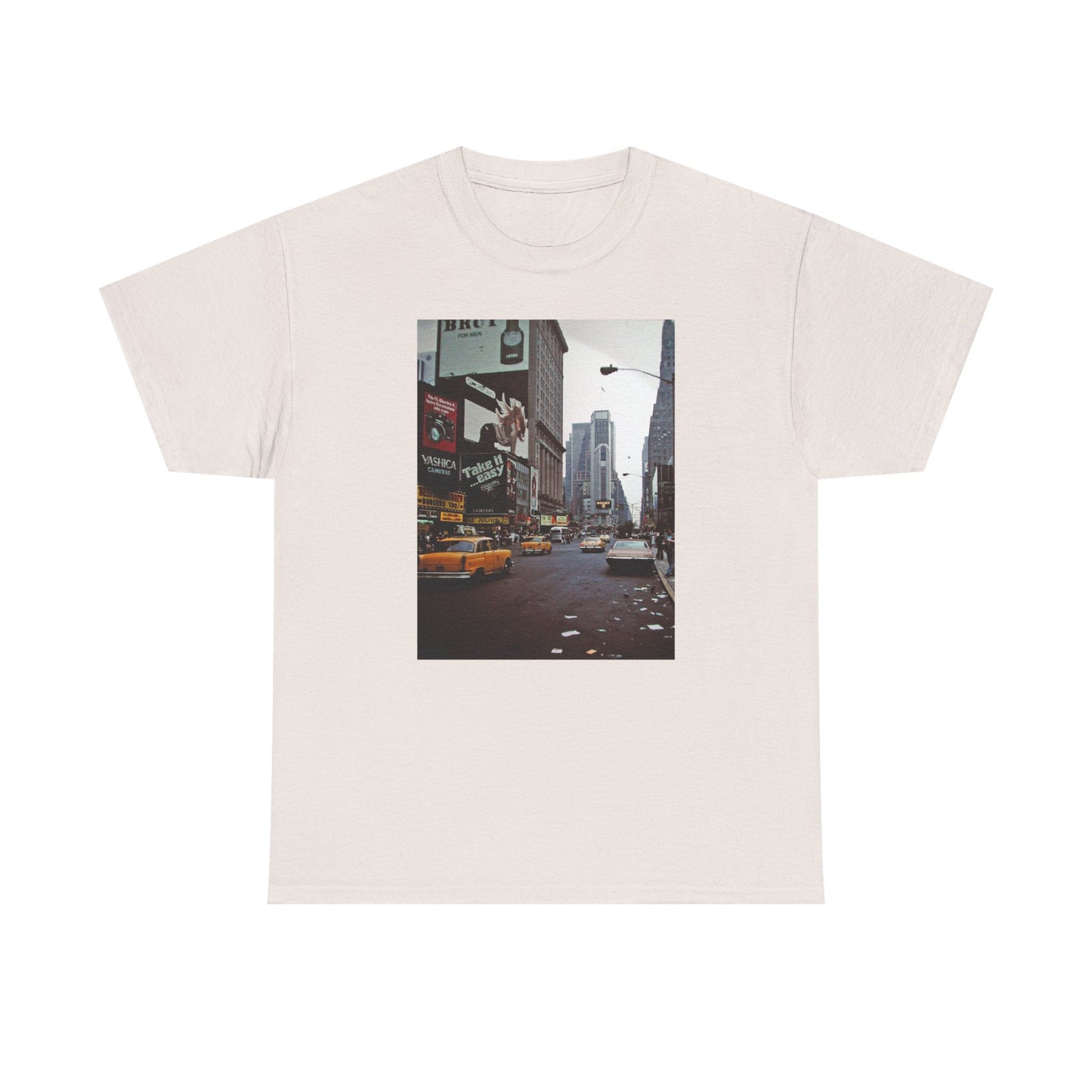 New York retro vintage supreme style Heavy Cotton Tee