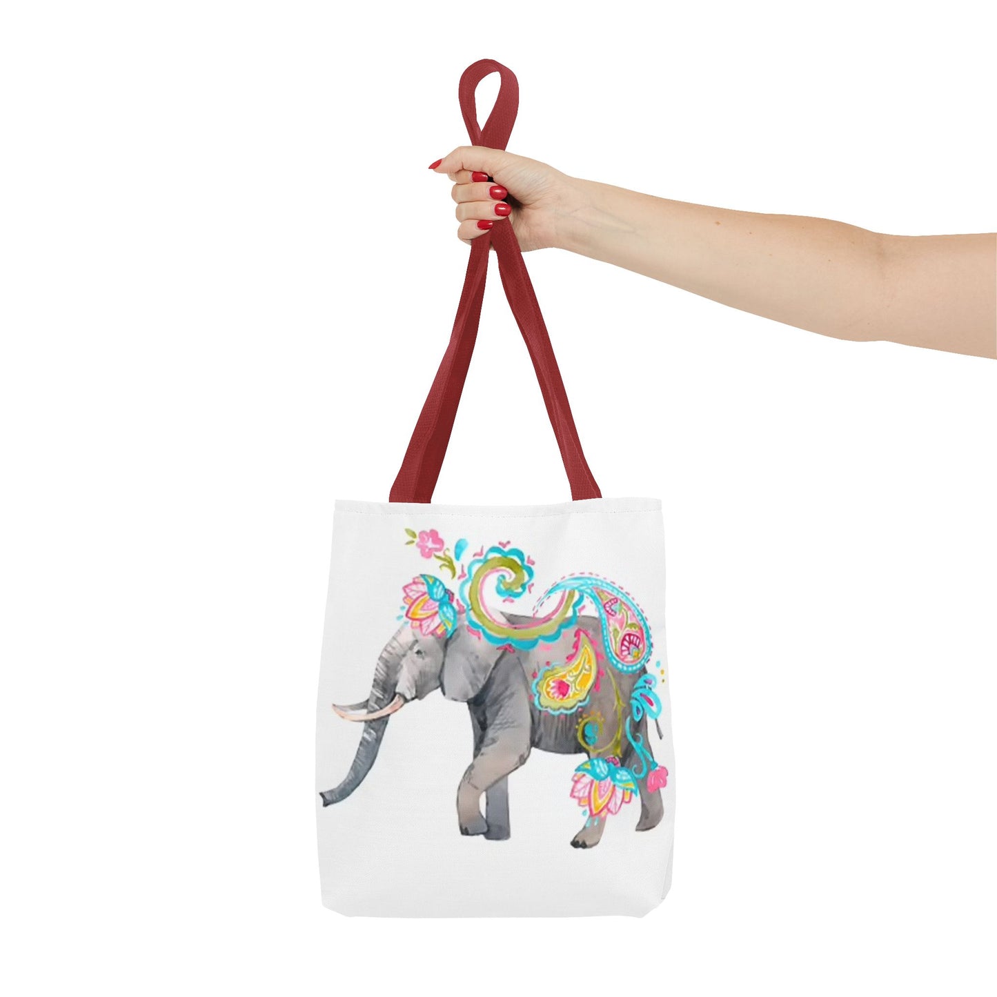 Elephant Multi Color BRAND NEW MODERN Tote Bag (AOP)