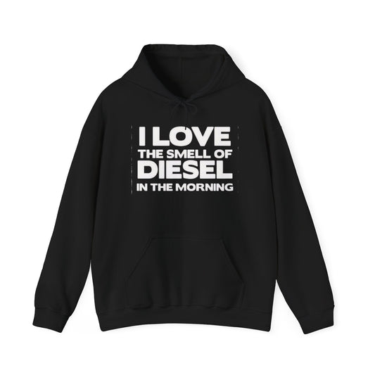 Diesel In The Morning Cummins Duramax Graphic Hoodie Heavy NEW Hooded Sweatshirt
