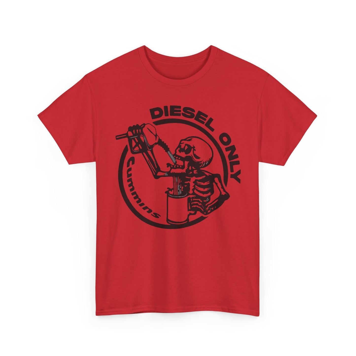 Diesel Only Cummins Graphic T Shirt Unisex Heavy Cotton Tee NEW