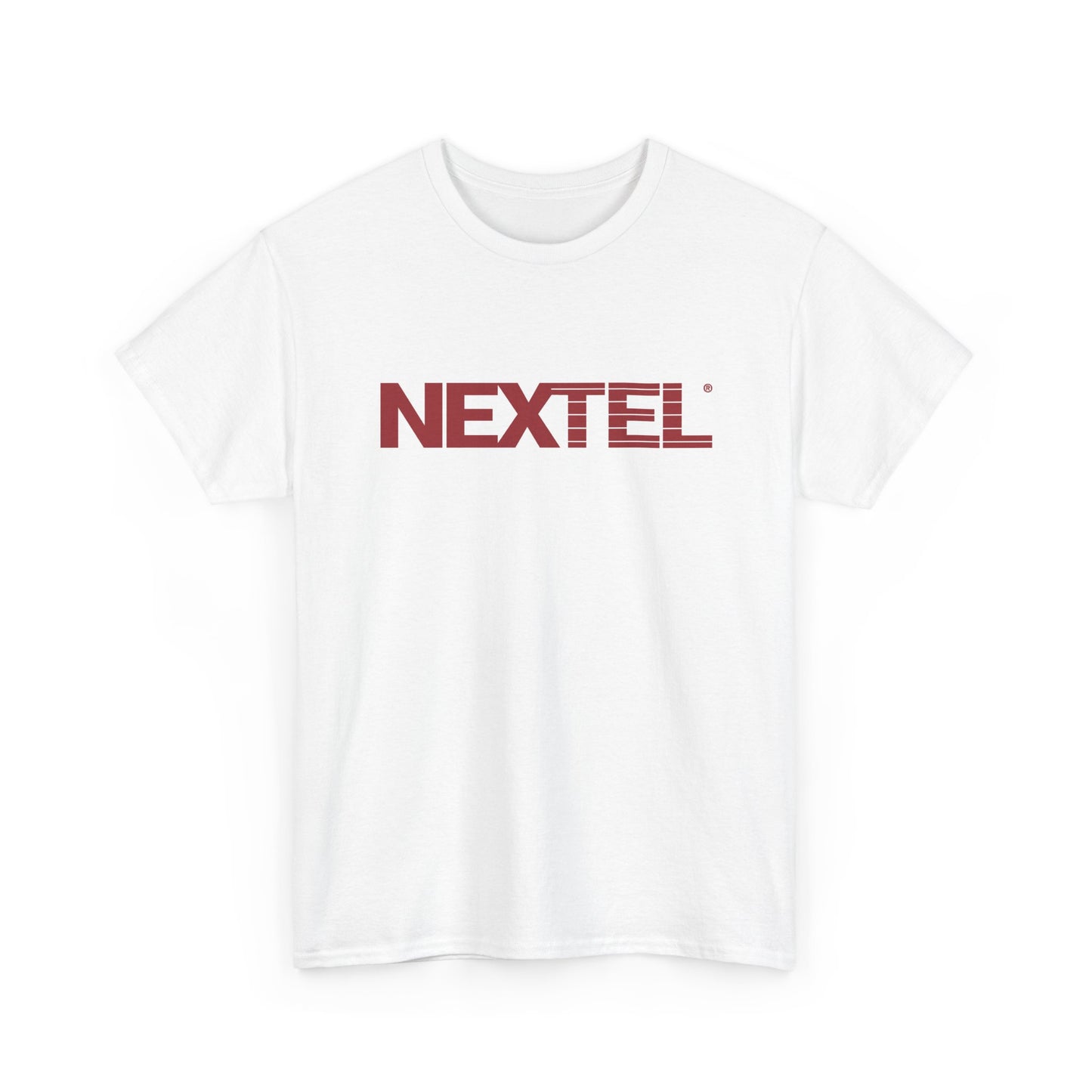 Nextel T-shirt vintage cellphone retro logo employee 90s Unisex Heavy Cotton Tee