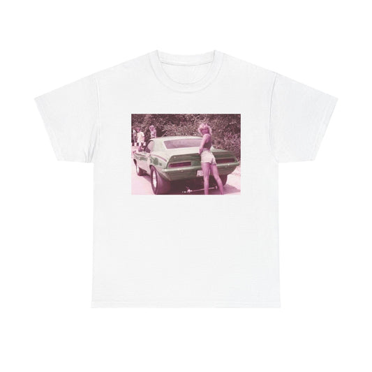 Drag Racing Camaro Vintage  Graphic T Shirt S-5XL NEW Unisex Cotton Tee