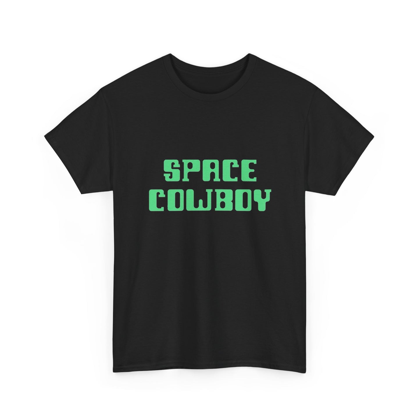 Space Cowboy Graphic T Shirt Unisex Heavy Cotton Tee
