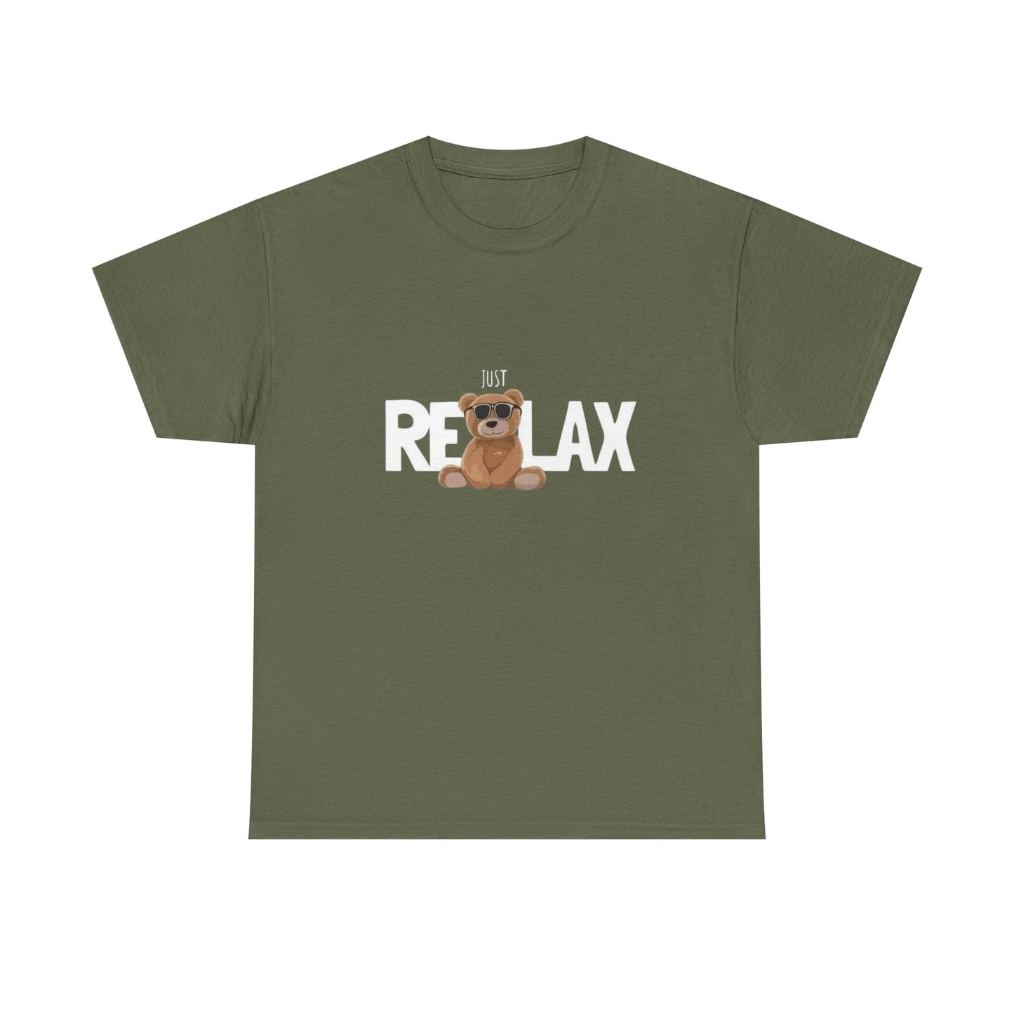 Just Relax Graphic T Shirt Unisex Heavy Cotton Tee
