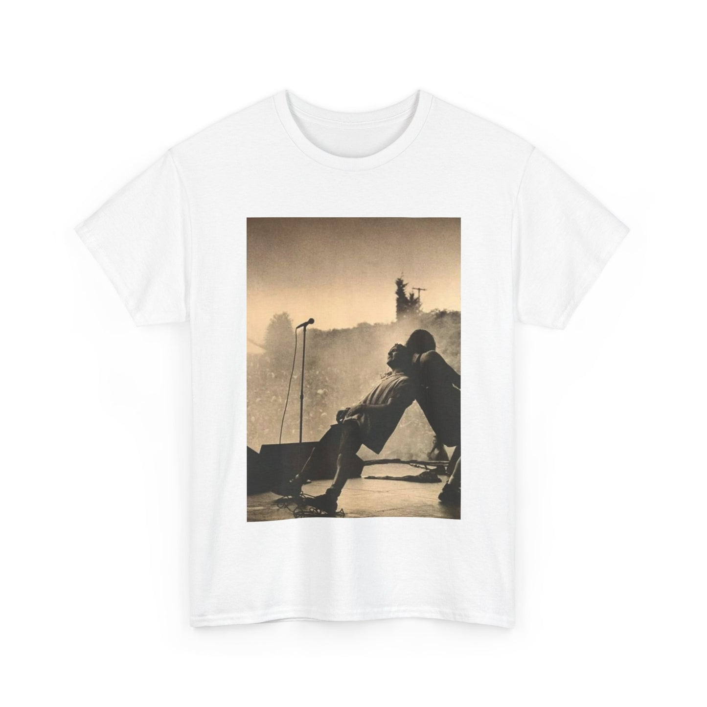 Pearl Jam TShirt vintage grunge stage  photo Unisex Heavy Cotton Tee OFFICIAL