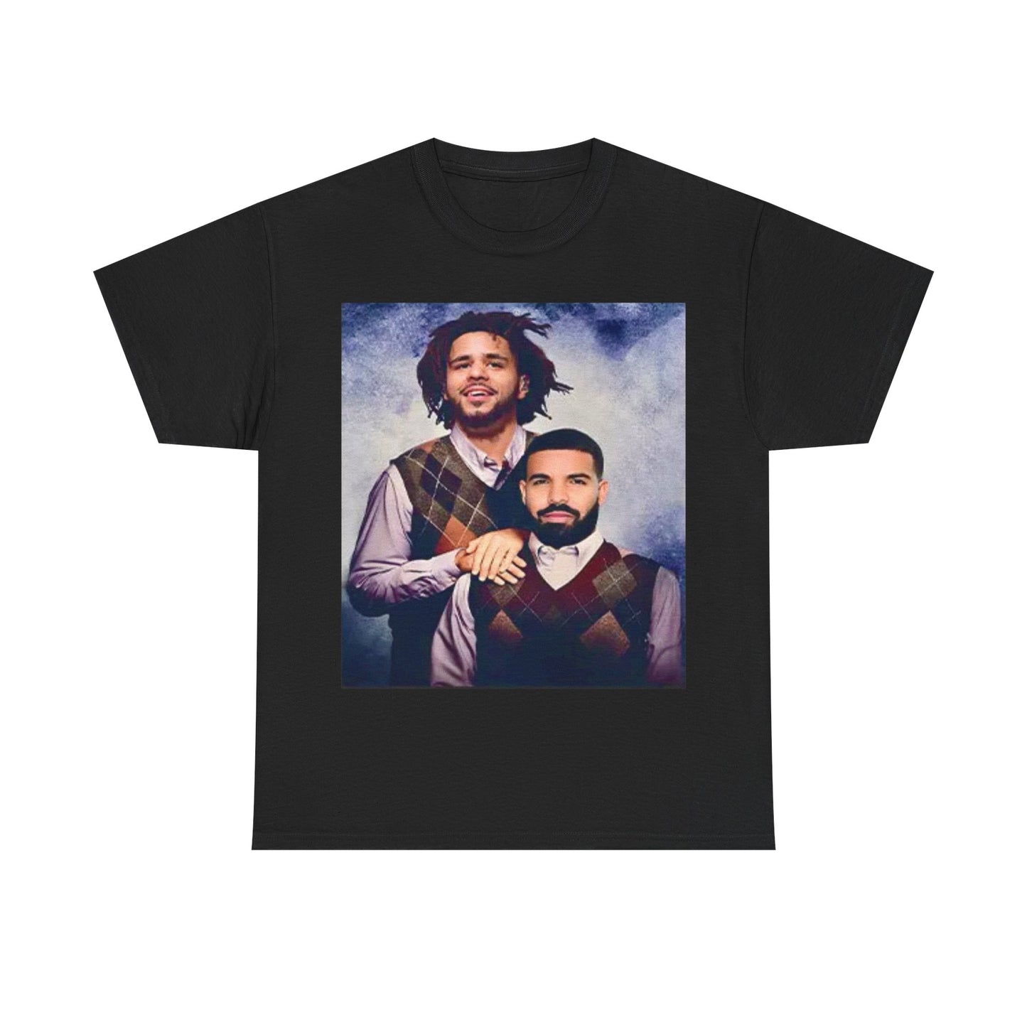 Drake T-shirt j Cole Stepbrothers tee hip hop vintage  funny tour Heavy Cotton