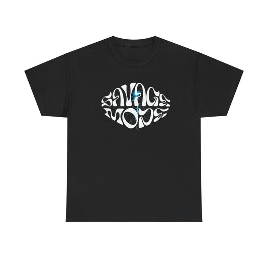 Savage Mode Graphic T Shirt Street Wear Vintage Unisex Heavy Cotton Tee