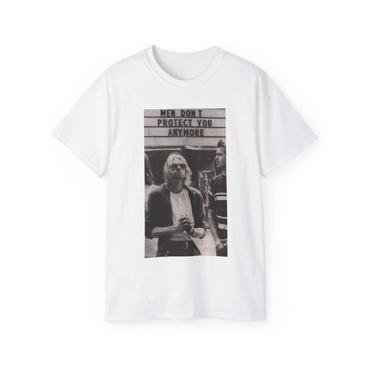 Nirvana Kurt cobain vintage grunge 90s Unisex Ultra Cotton Tee