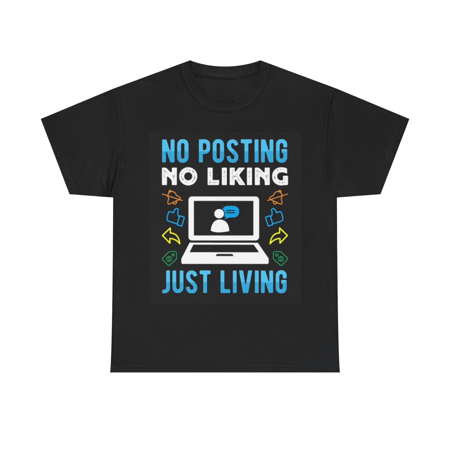 90s Kids No Posting No Social Media Shirt Funny Mental Health Graphic Unisex